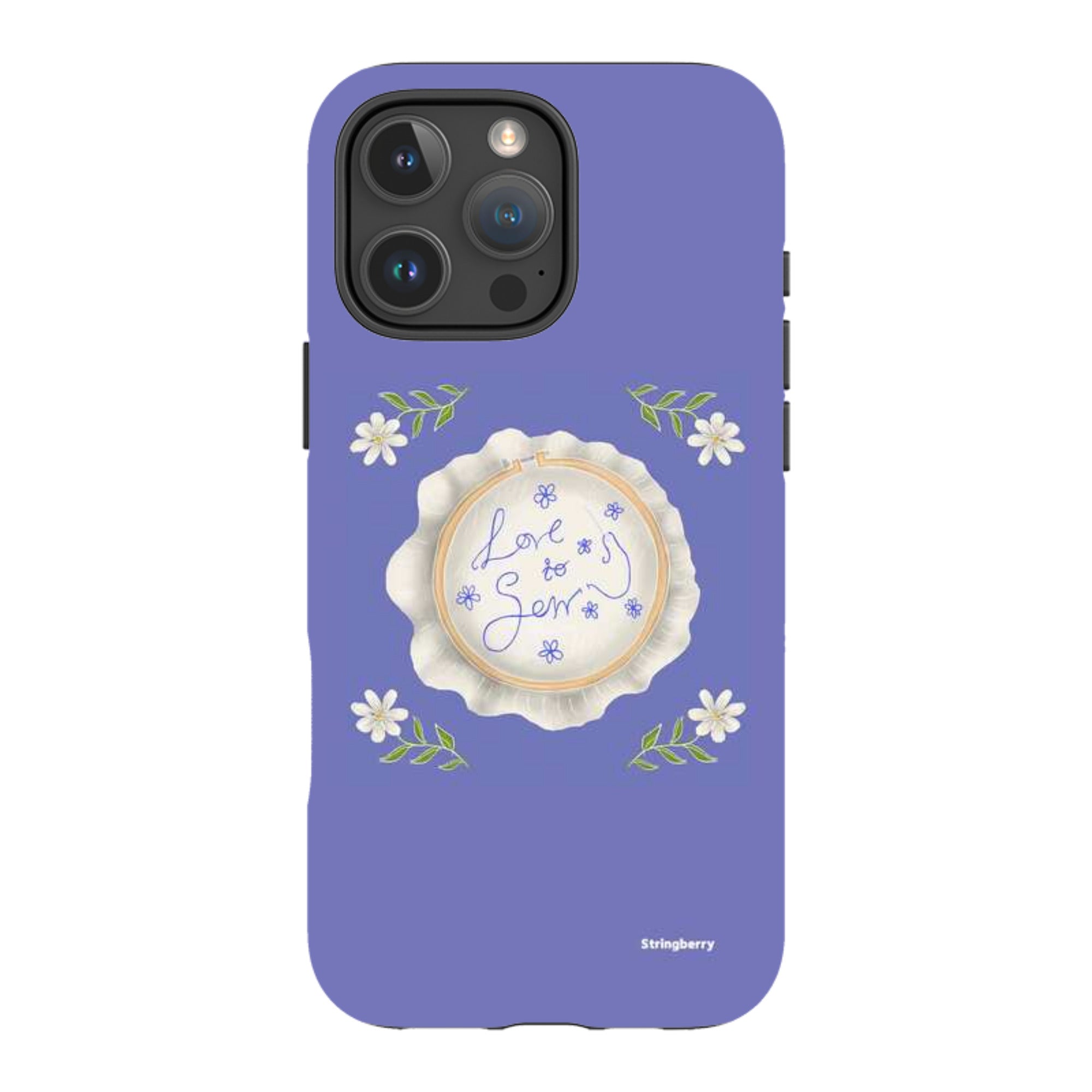 iPhone MagSafe Tough Case -  Love To Sew By Catherine Rowe