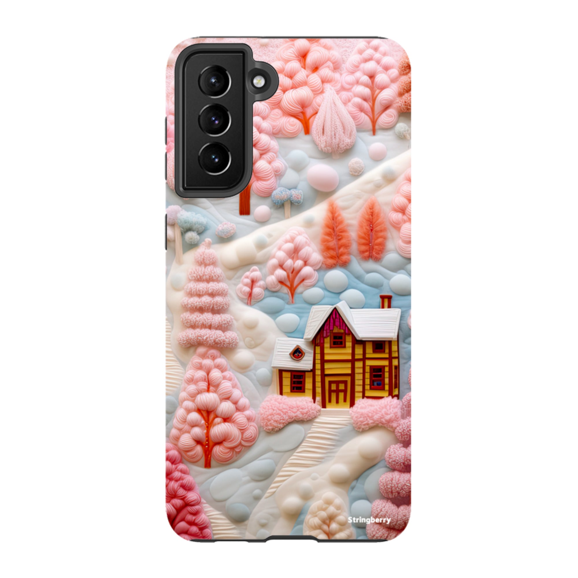 Samsung Tough Case - Embroidery Christmas