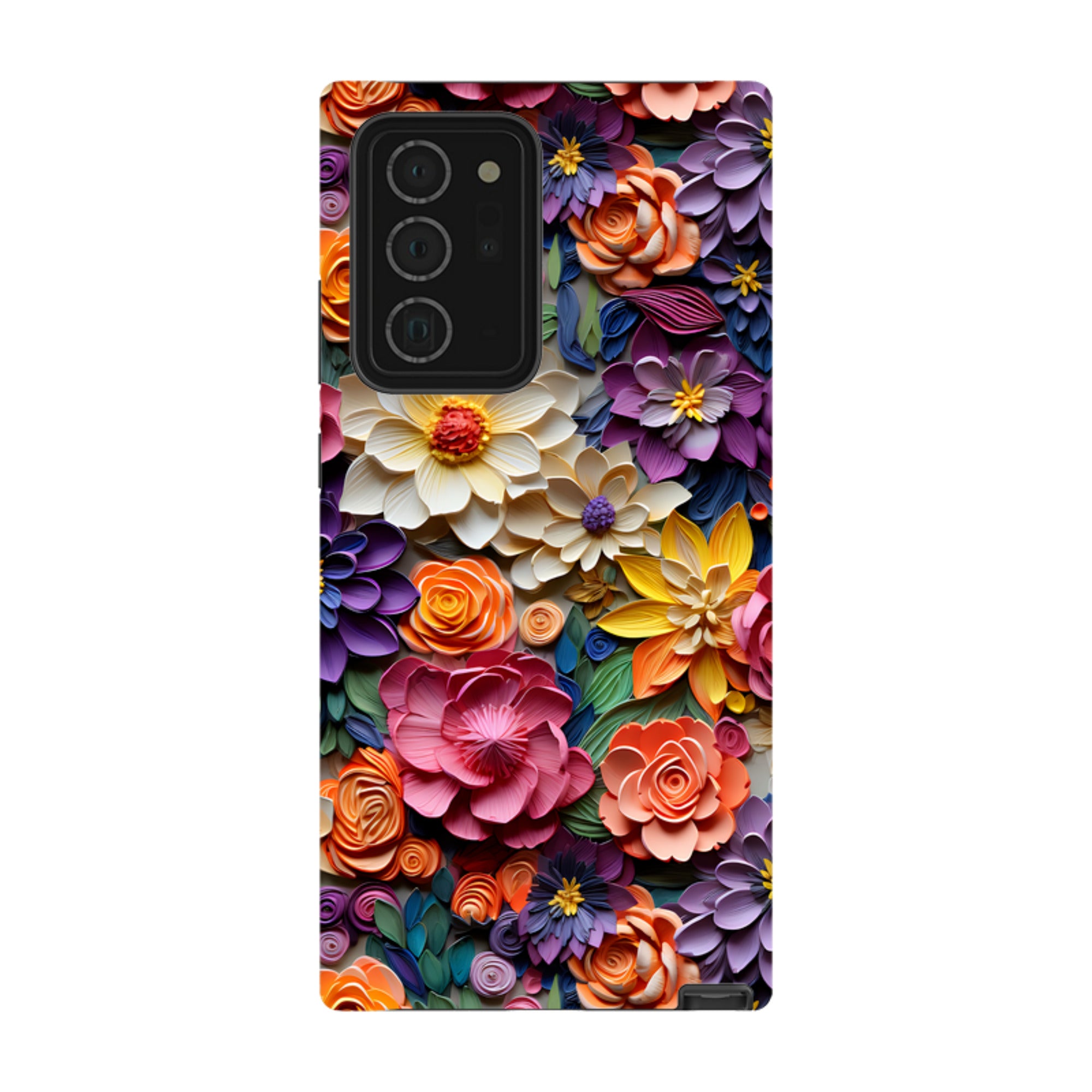 Samsung Tough Case - Violet Floral