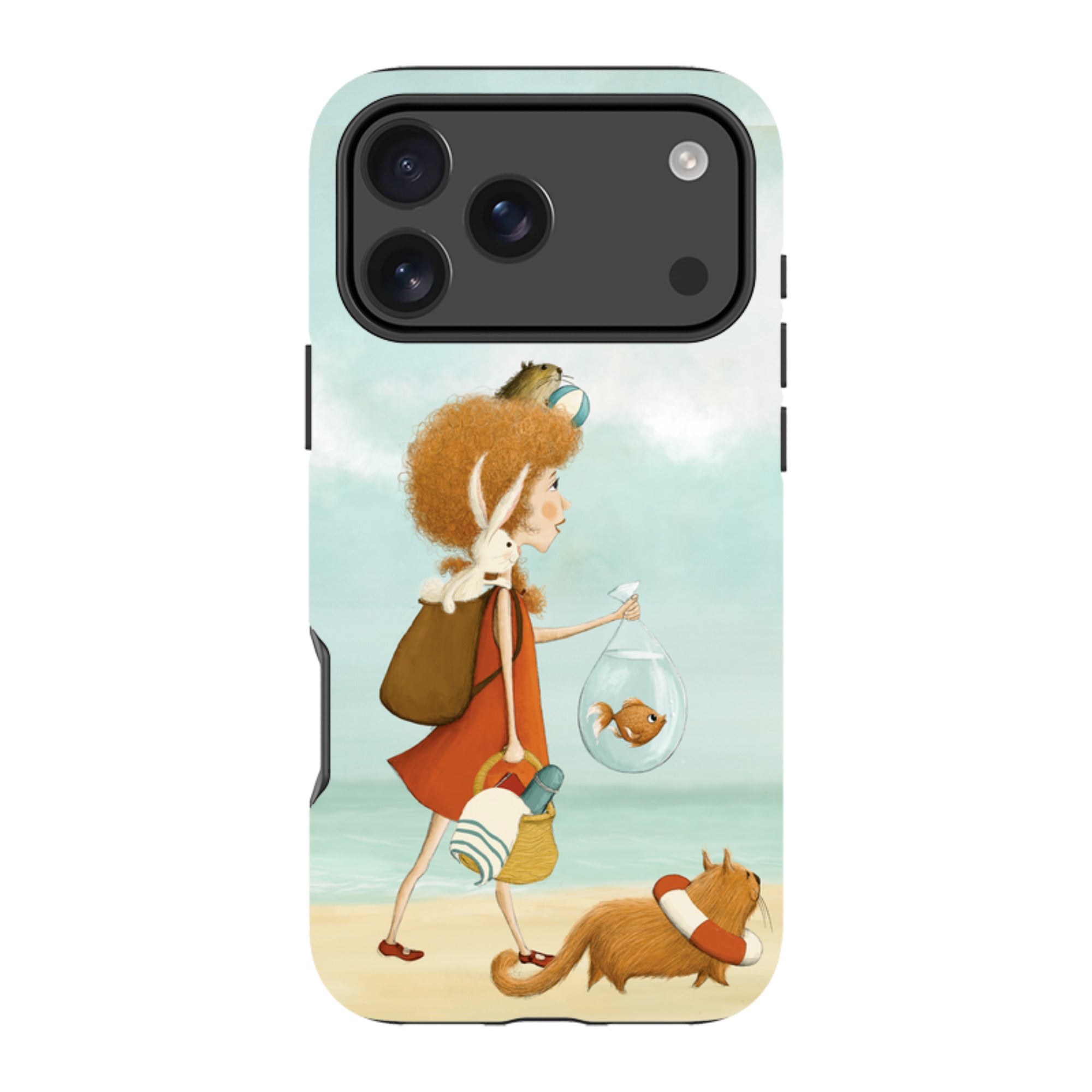 iPhone MagSafe Tough Case - On Vacation By Maja Lindberg