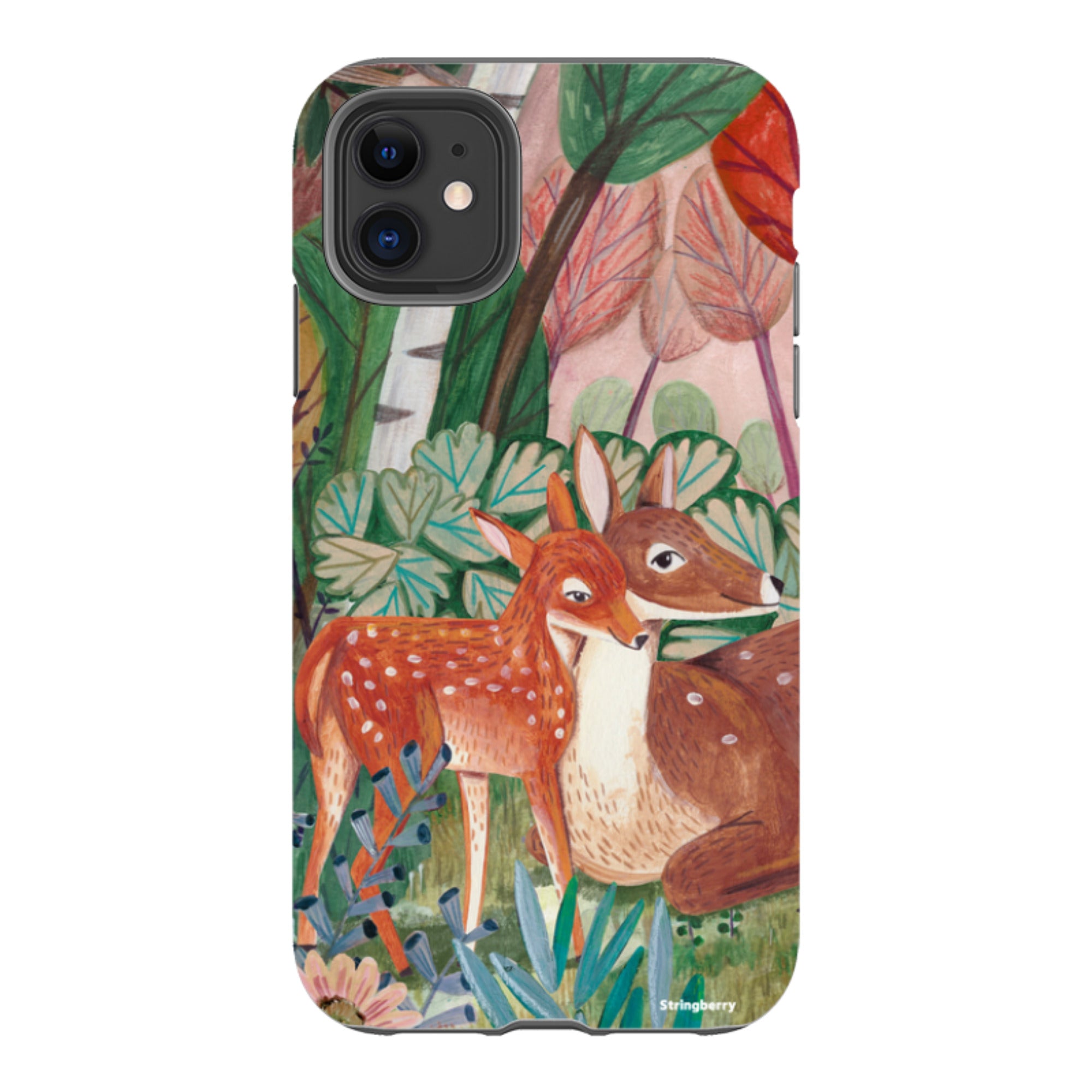 iPhone Tough Case - Deer By Caroline Bonne Muller