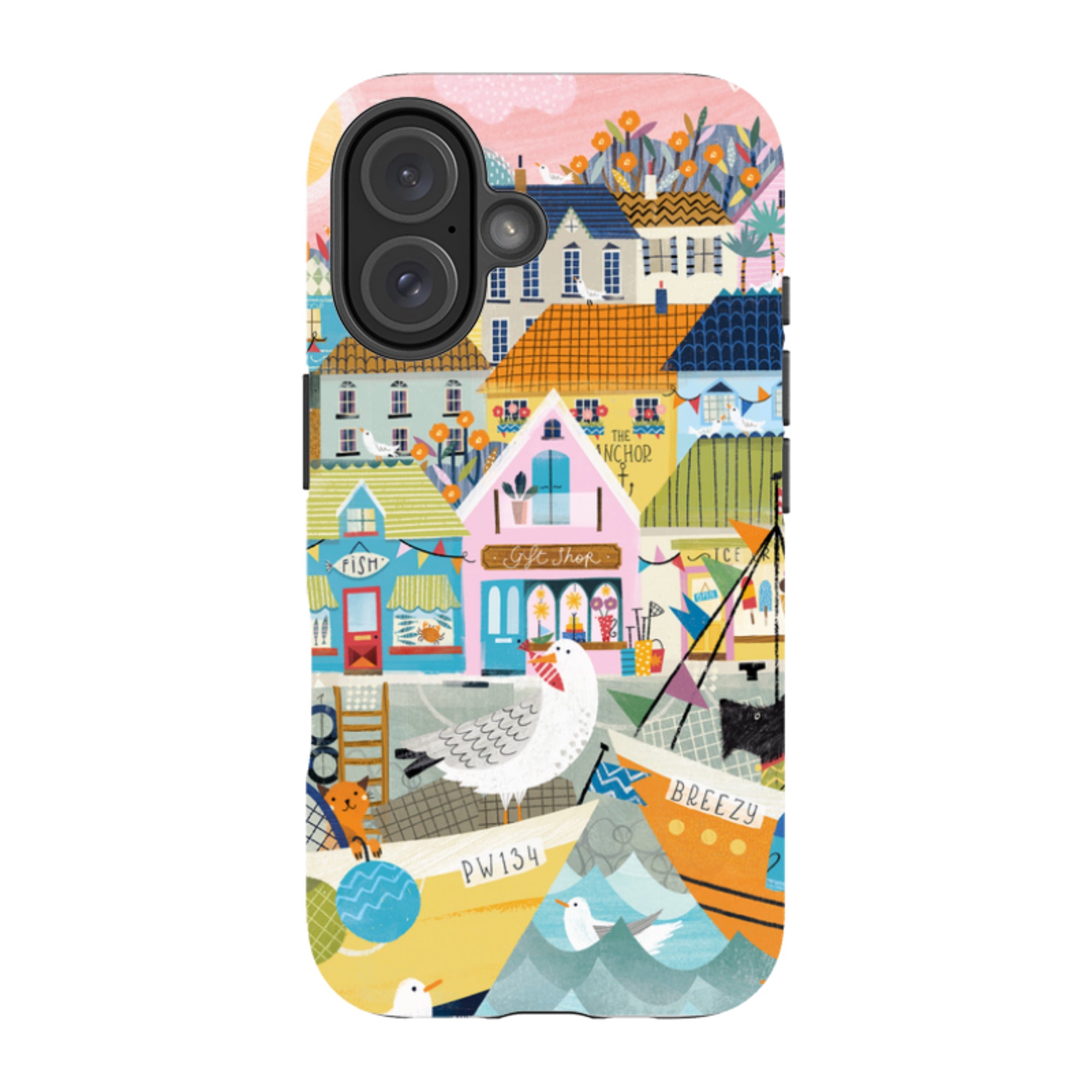 iPhone MagSafe Tough Case - Harbour 1 By Ali Brookes