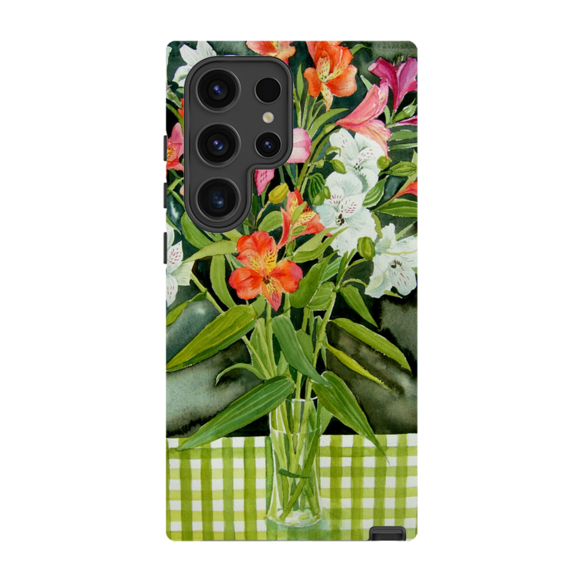 Samsung Tough Case - Fresias By Mary Stubberfield