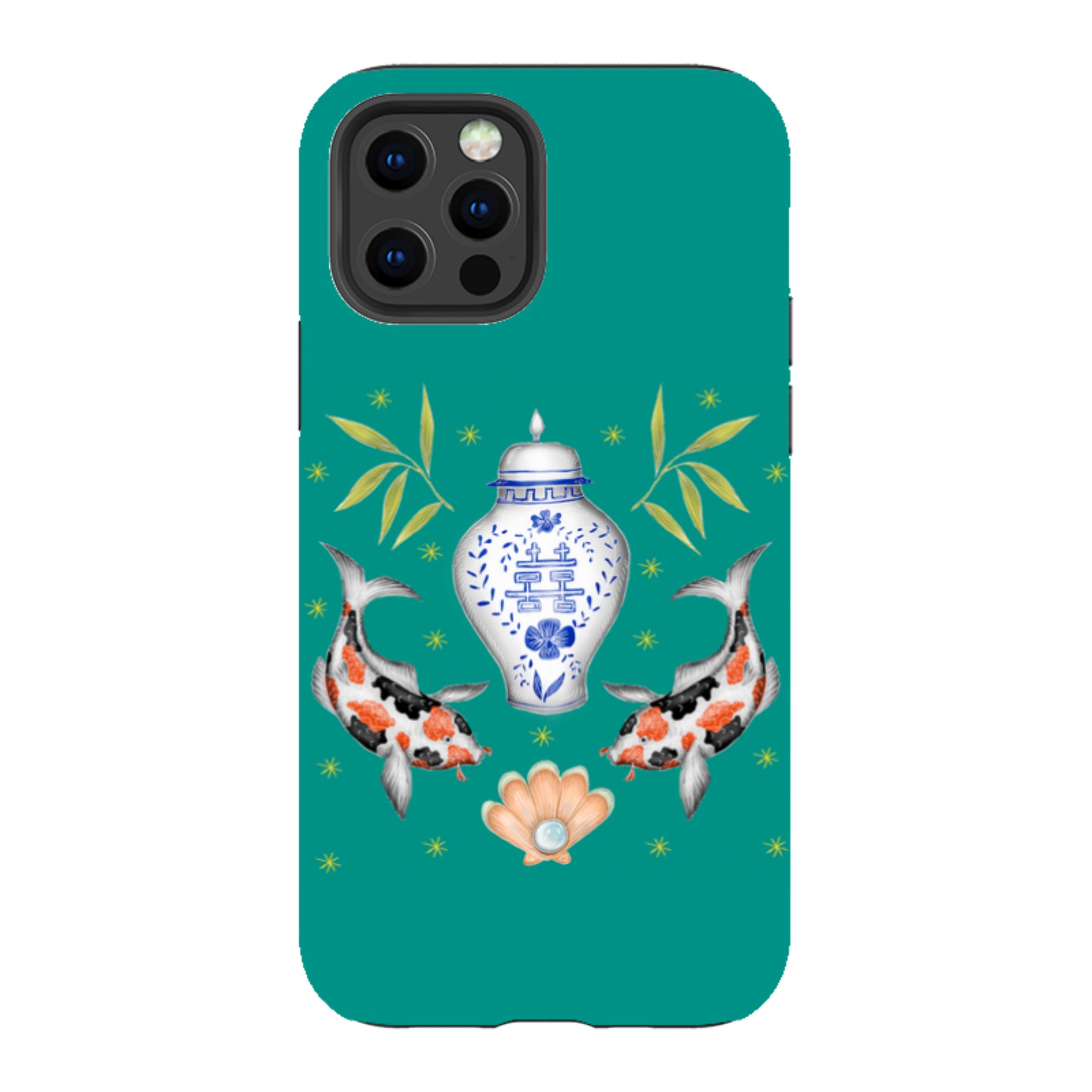 iPhone Tough Case - Koi Carp By Catherine Rowe