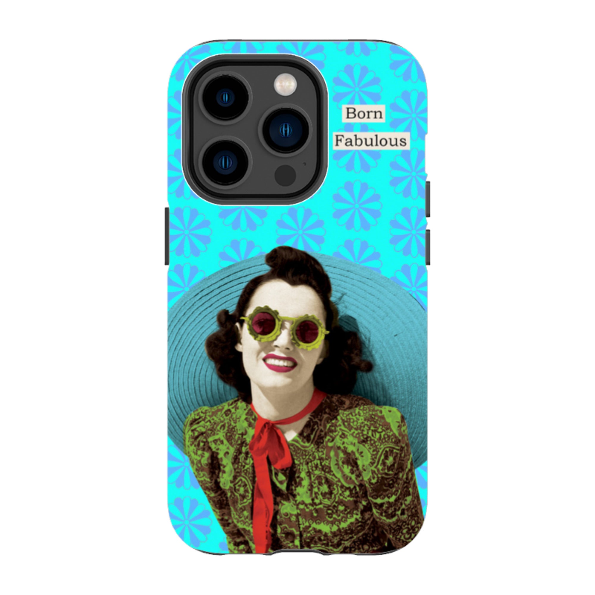 iPhone Tough Case - Born Fabulous By Clare Jordan