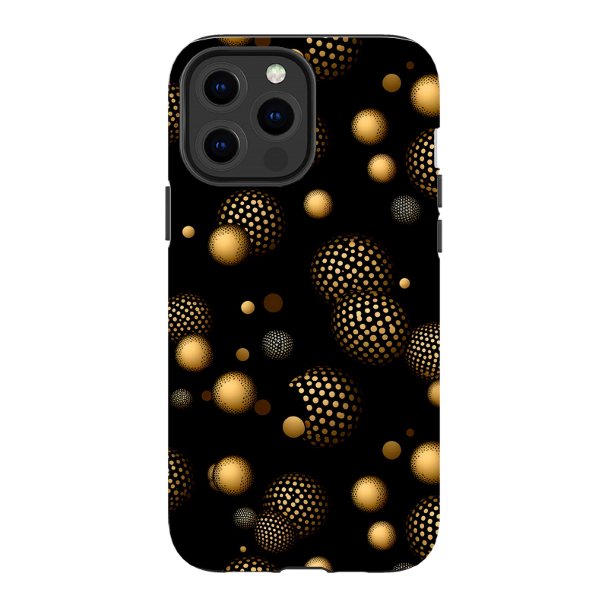 iPhone Case - Dark Polka II