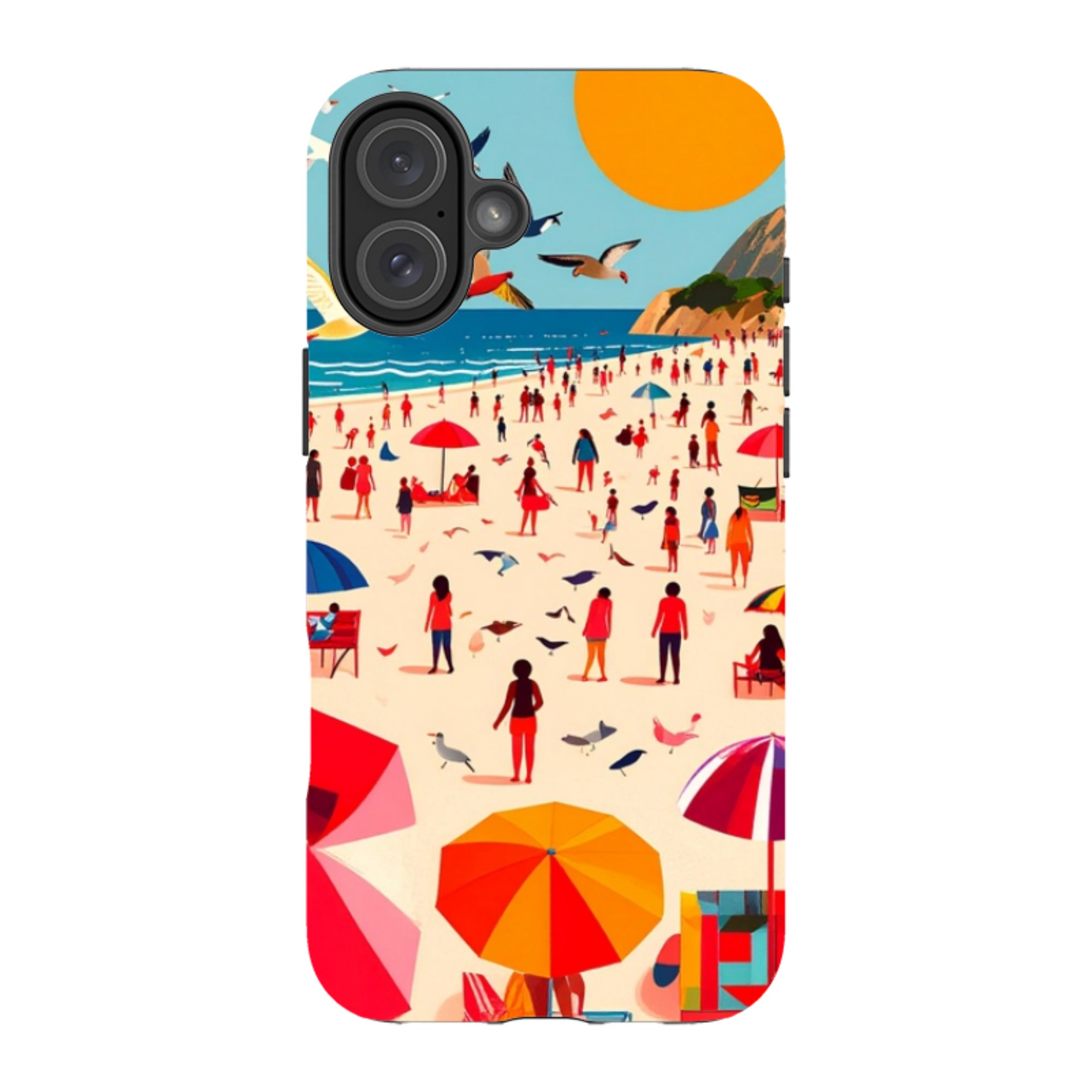 iPhone MagSafe Tough Case - Mediterranean Beach Life
