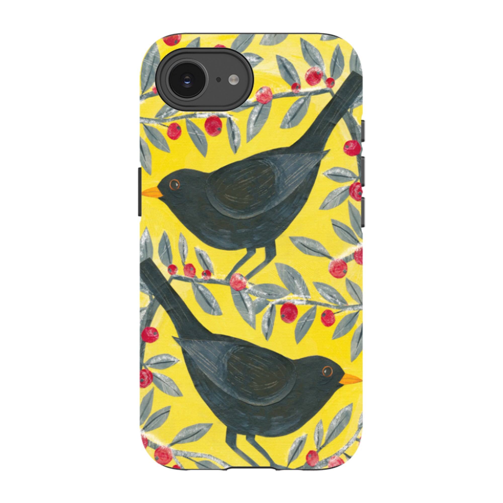 iPhone Tough Case - Blackbird By Tracey English