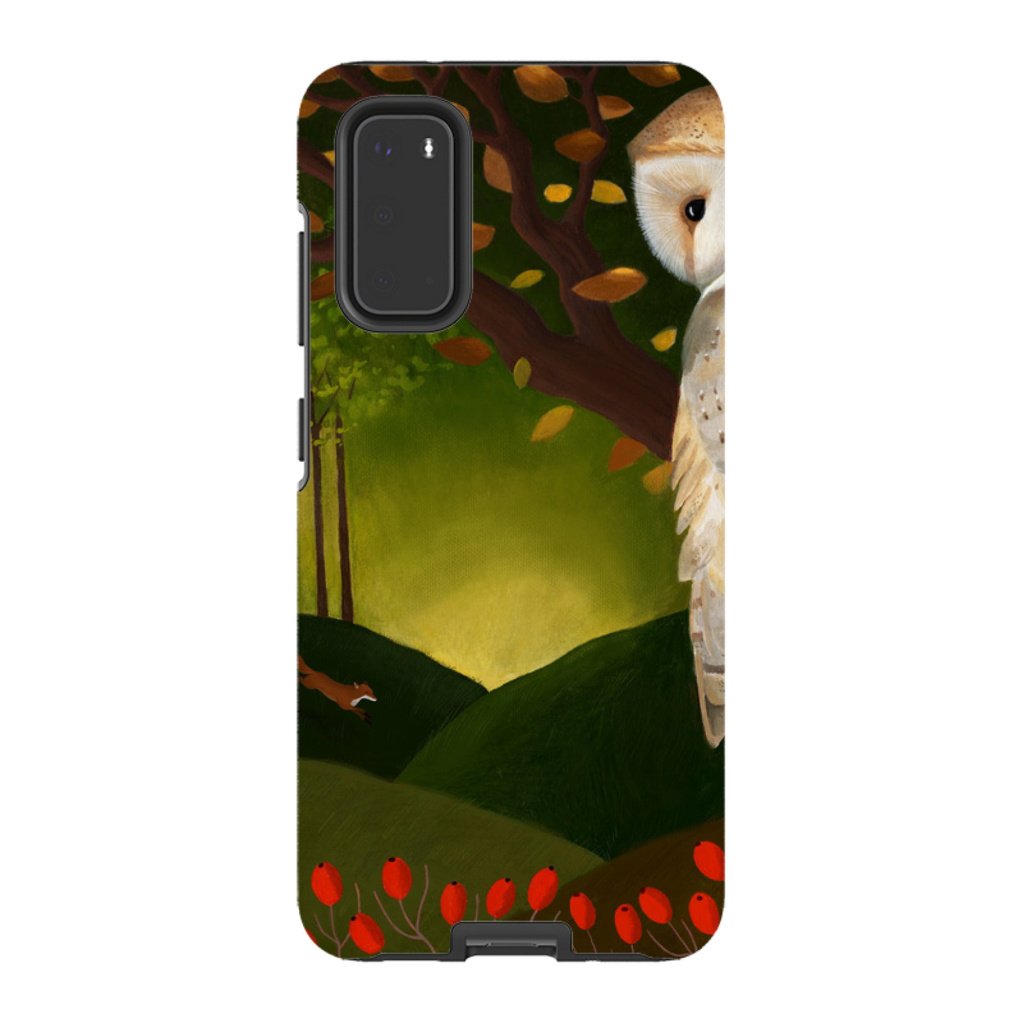 Samsung Tough Case - Autumn Owl And Fox By Bex Parkin