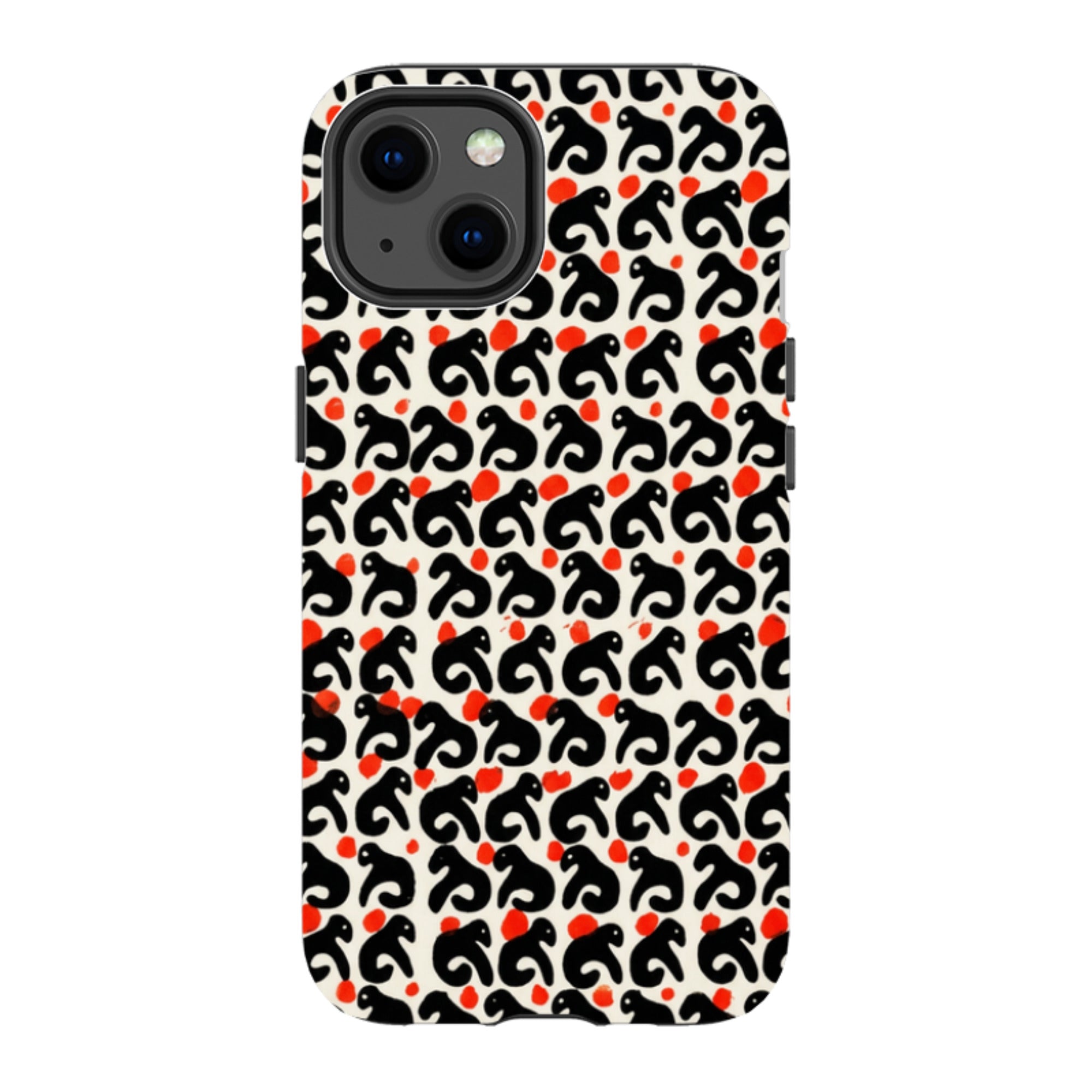iPhone Tough Case - Abstract Cutouts