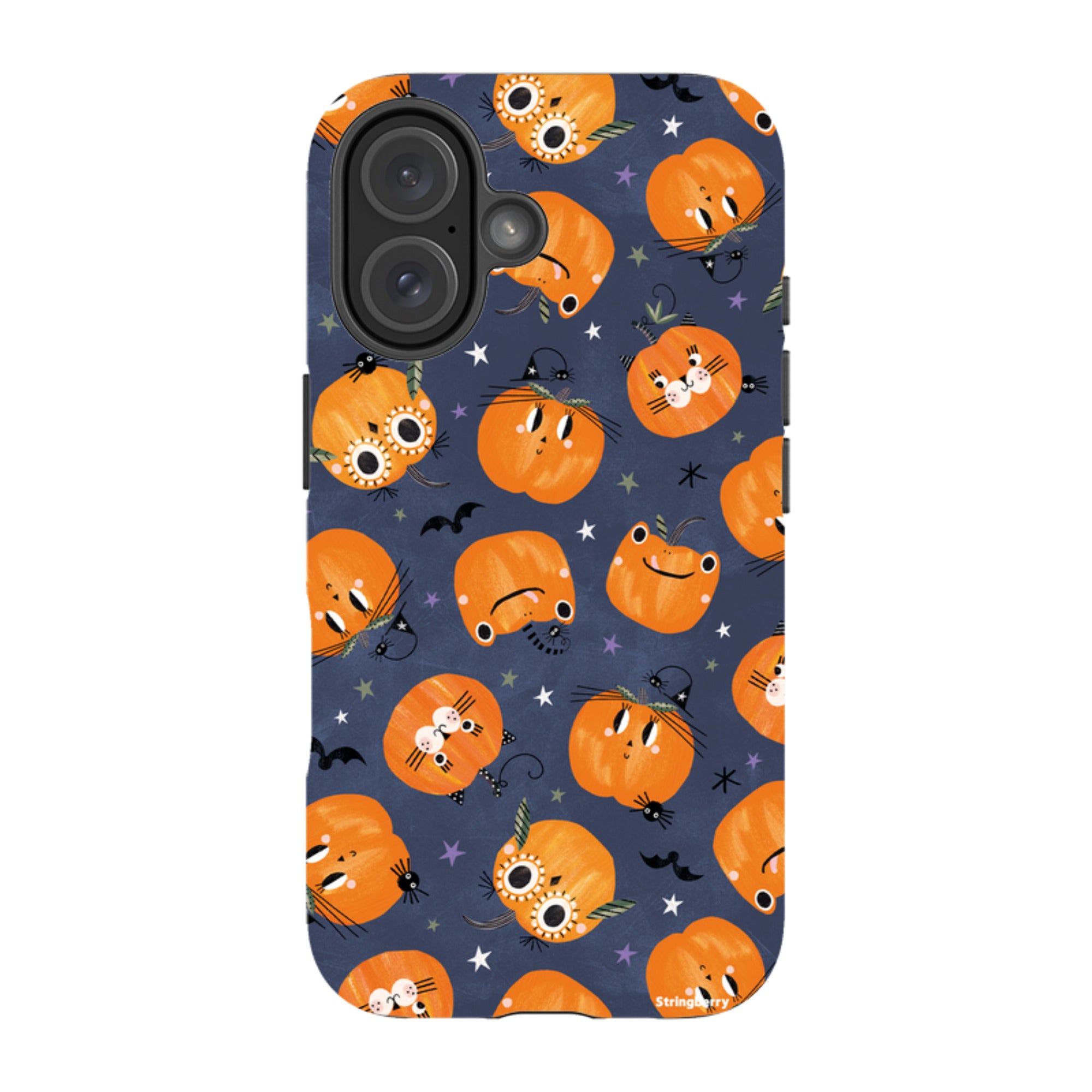 iPhone MagSafe Tough Case -  Halloween Pumpkin Dark By Ali Brookes