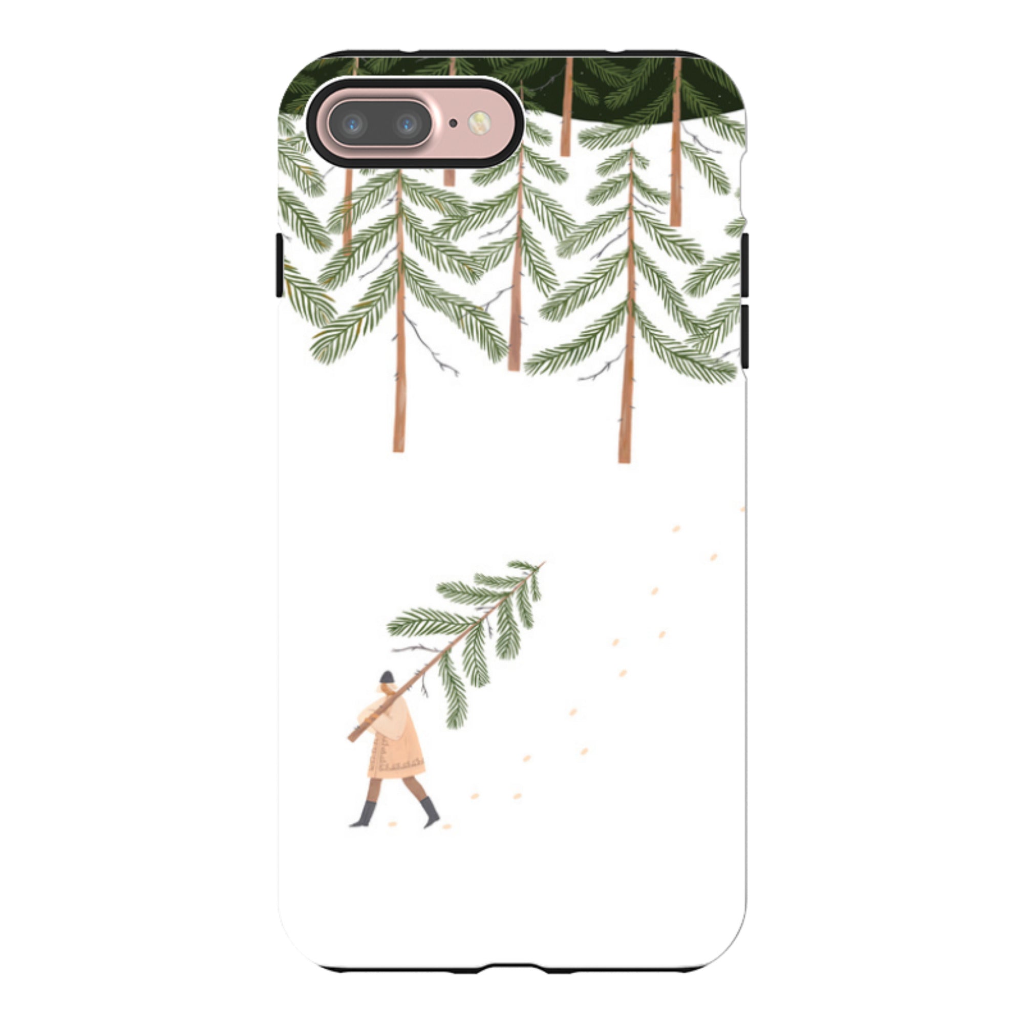 iPhone Tough Case - Coming Home For Christmas By Madalina Andronic