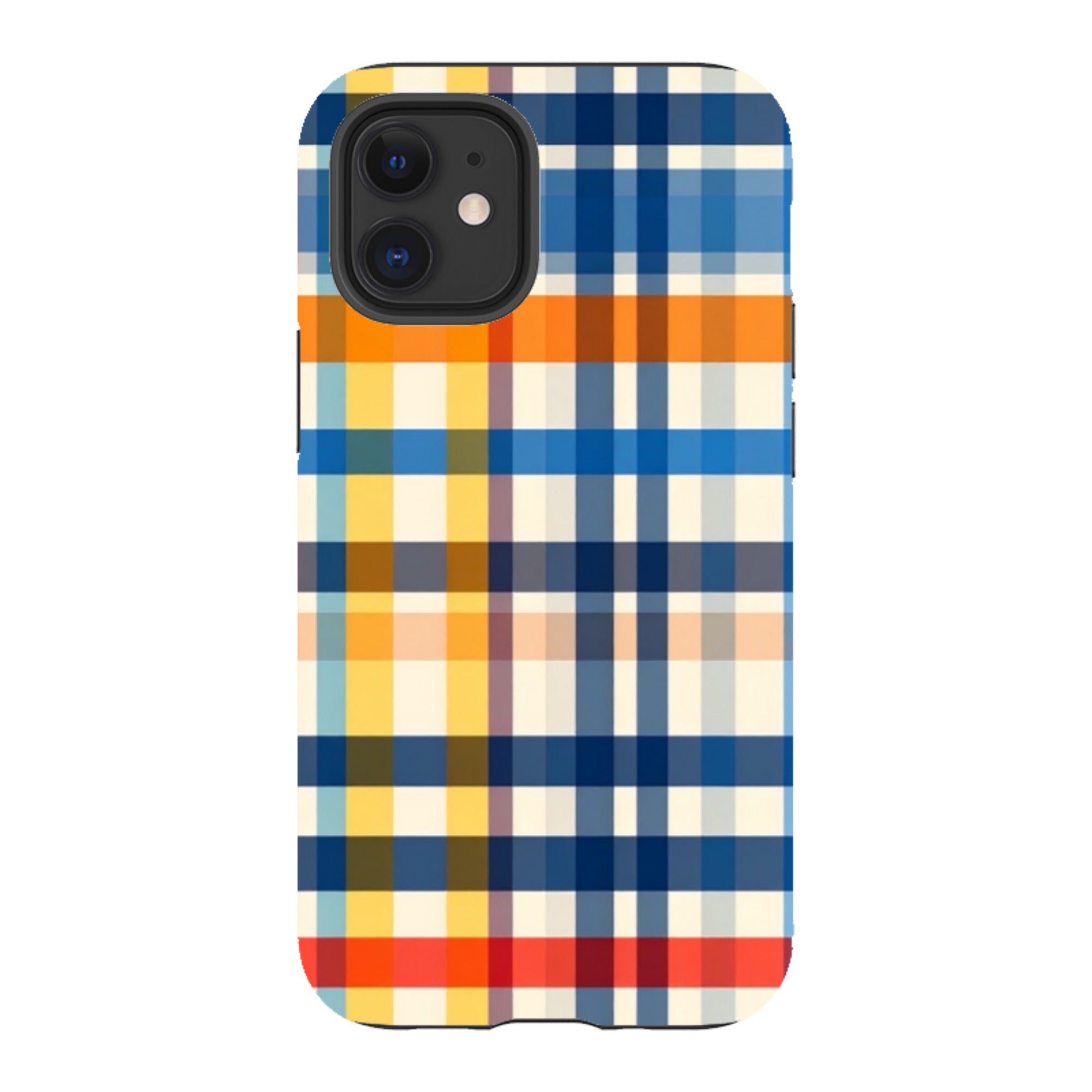 iPhone Tough Case - Barcelona Gingham