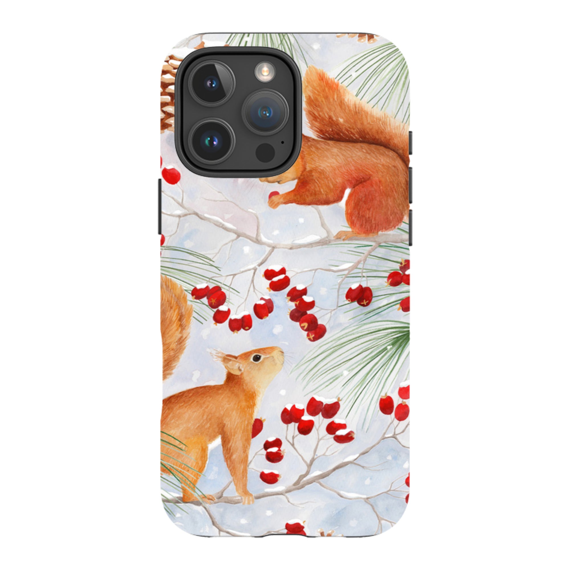 iPhone Tough Case - Red Squirrels By Bex Parkin