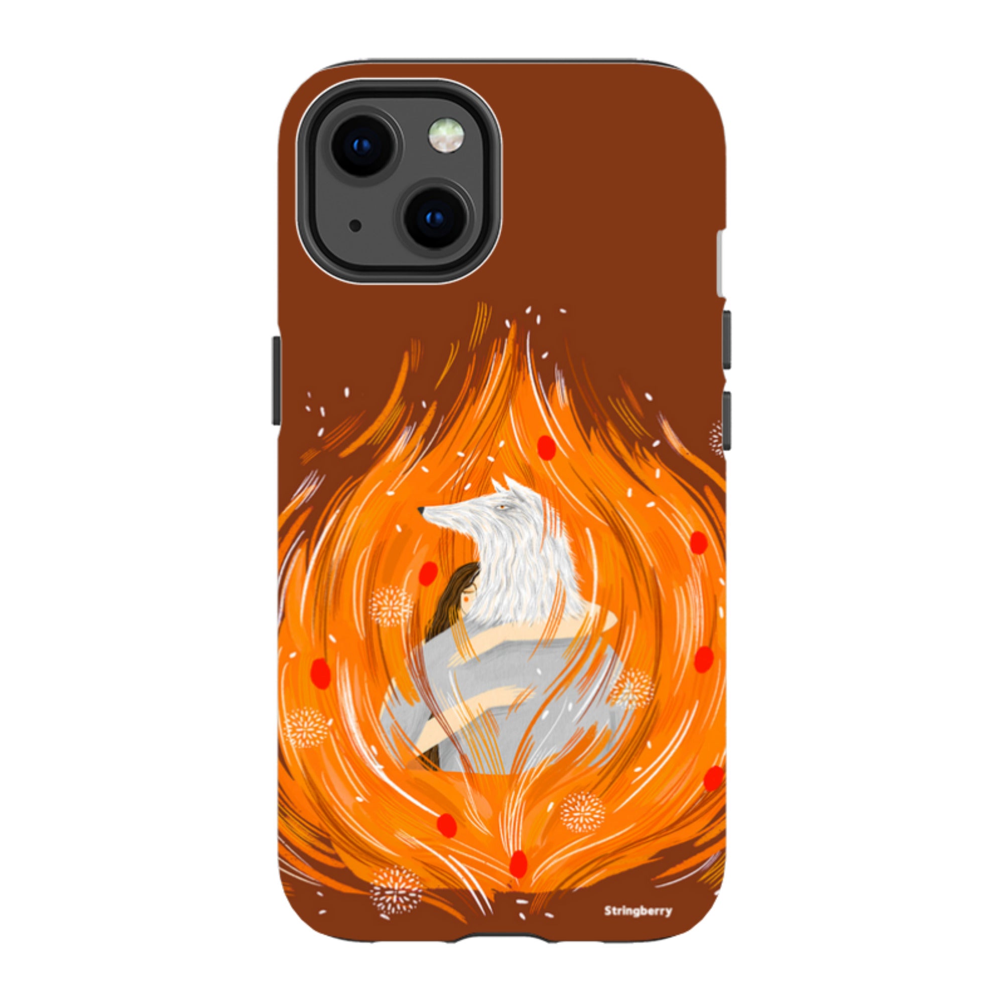 iPhone Tough Case - Fire Of Us By Madalina Andronic