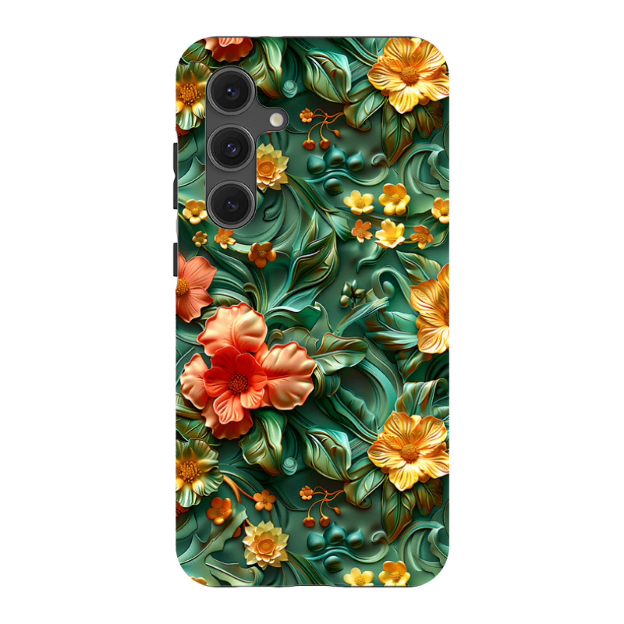 Samsung Tough Case - Jade Floral