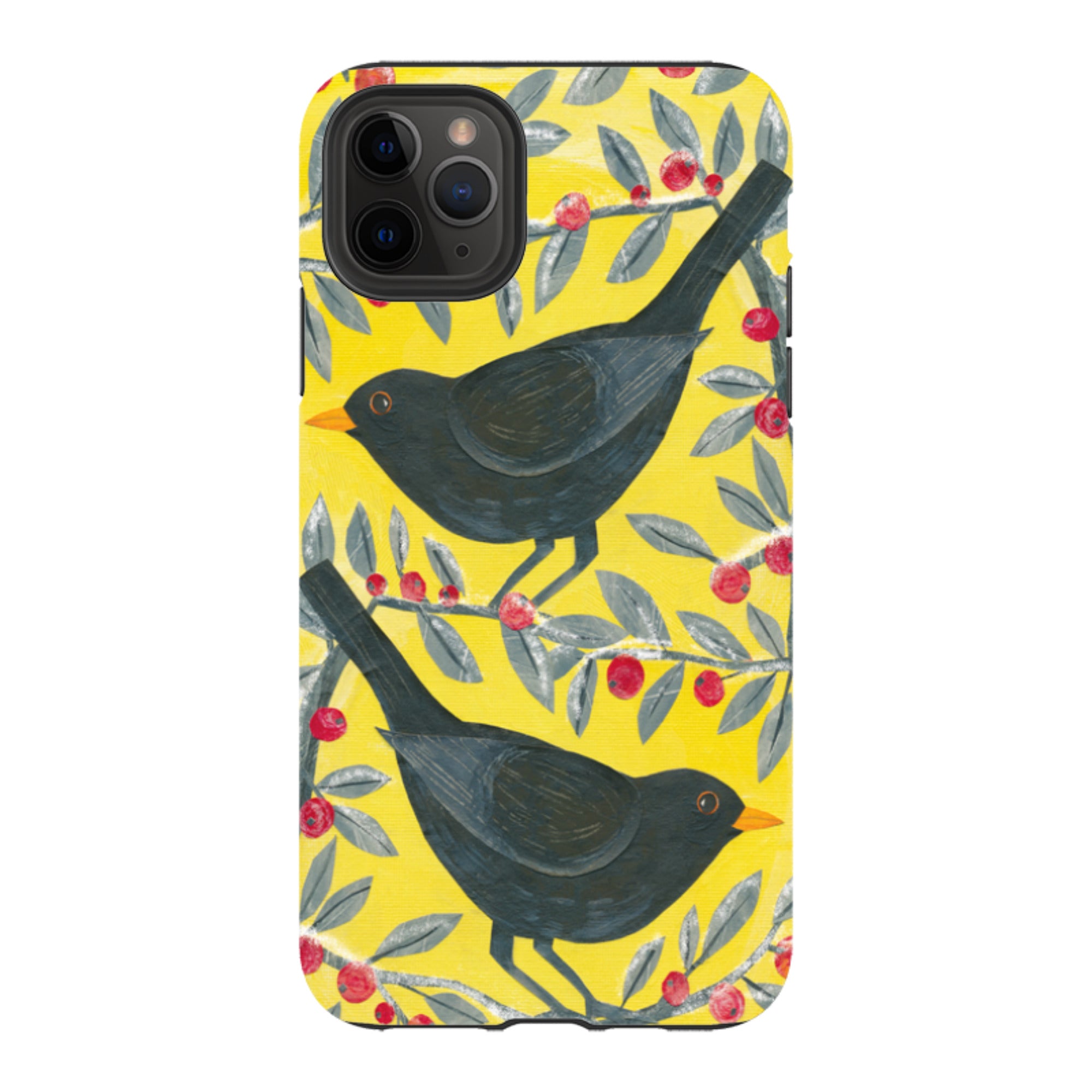 iPhone Tough Case - Blackbird By Tracey English