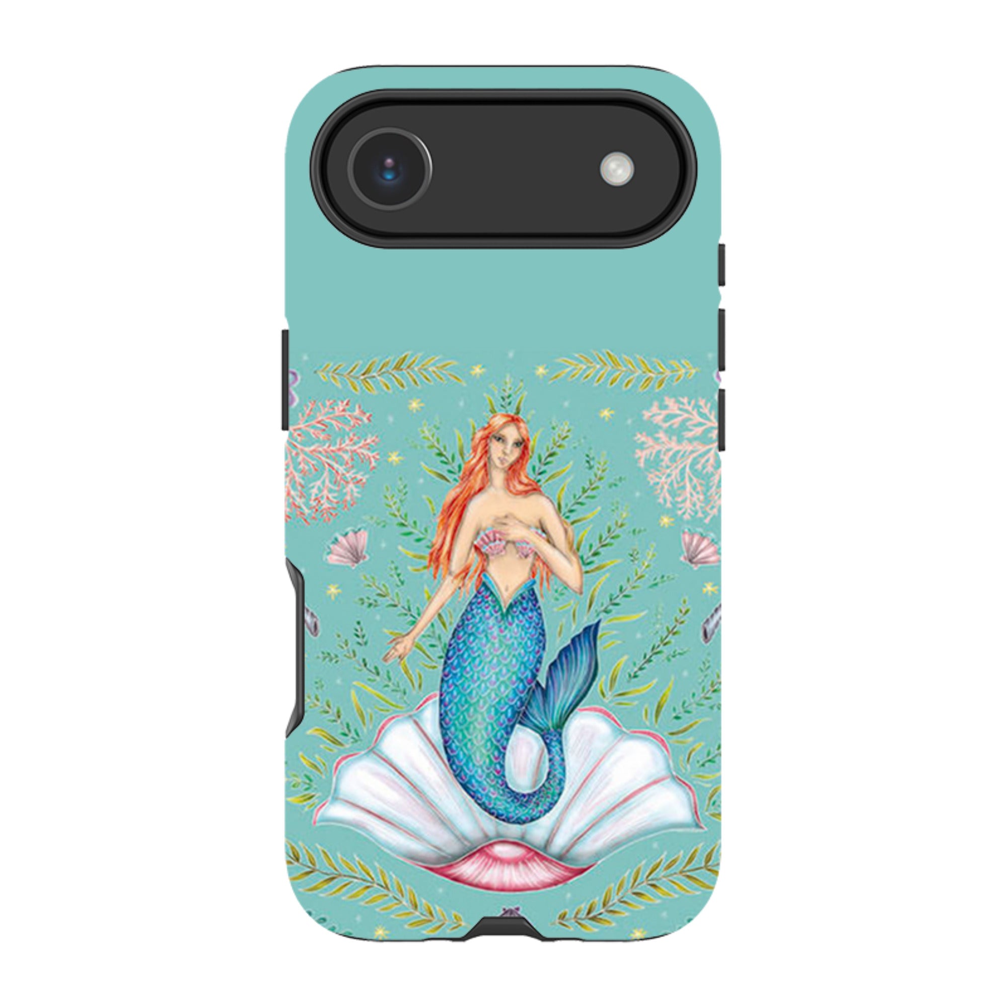 iPhone Tough Case - Mermaid By Catherine Rowe