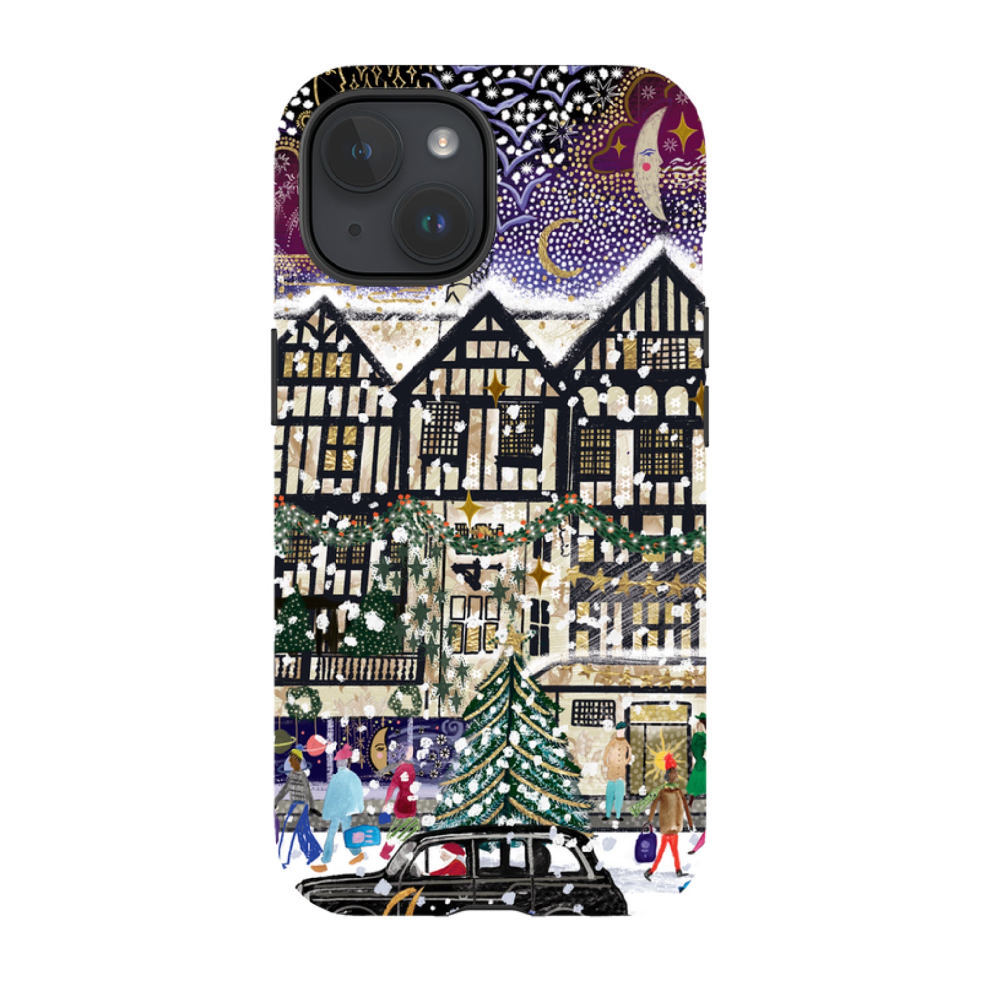 iPhone Tough Case - Christmas In London II By Emma Frances Grant