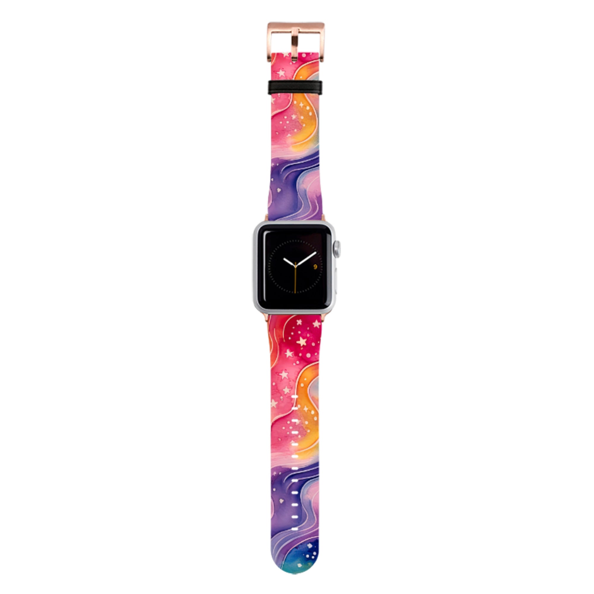 Rainbow Stars V Apple Watch Strap