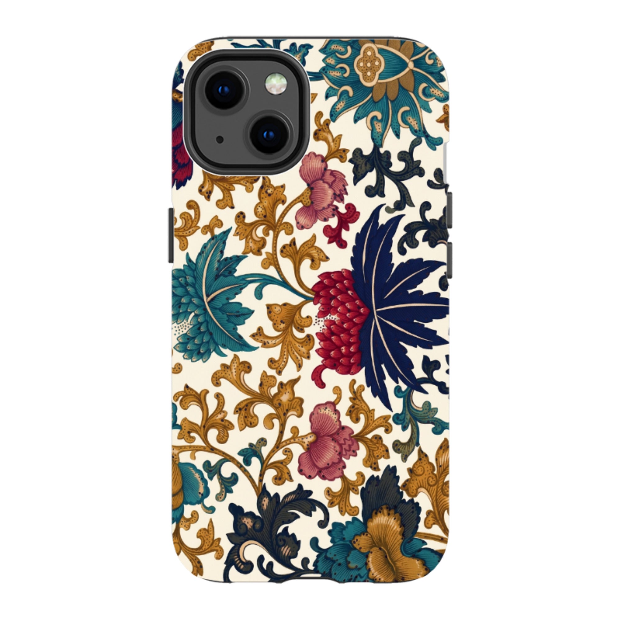 iPhone Tough Case - Vintage Damask Floral