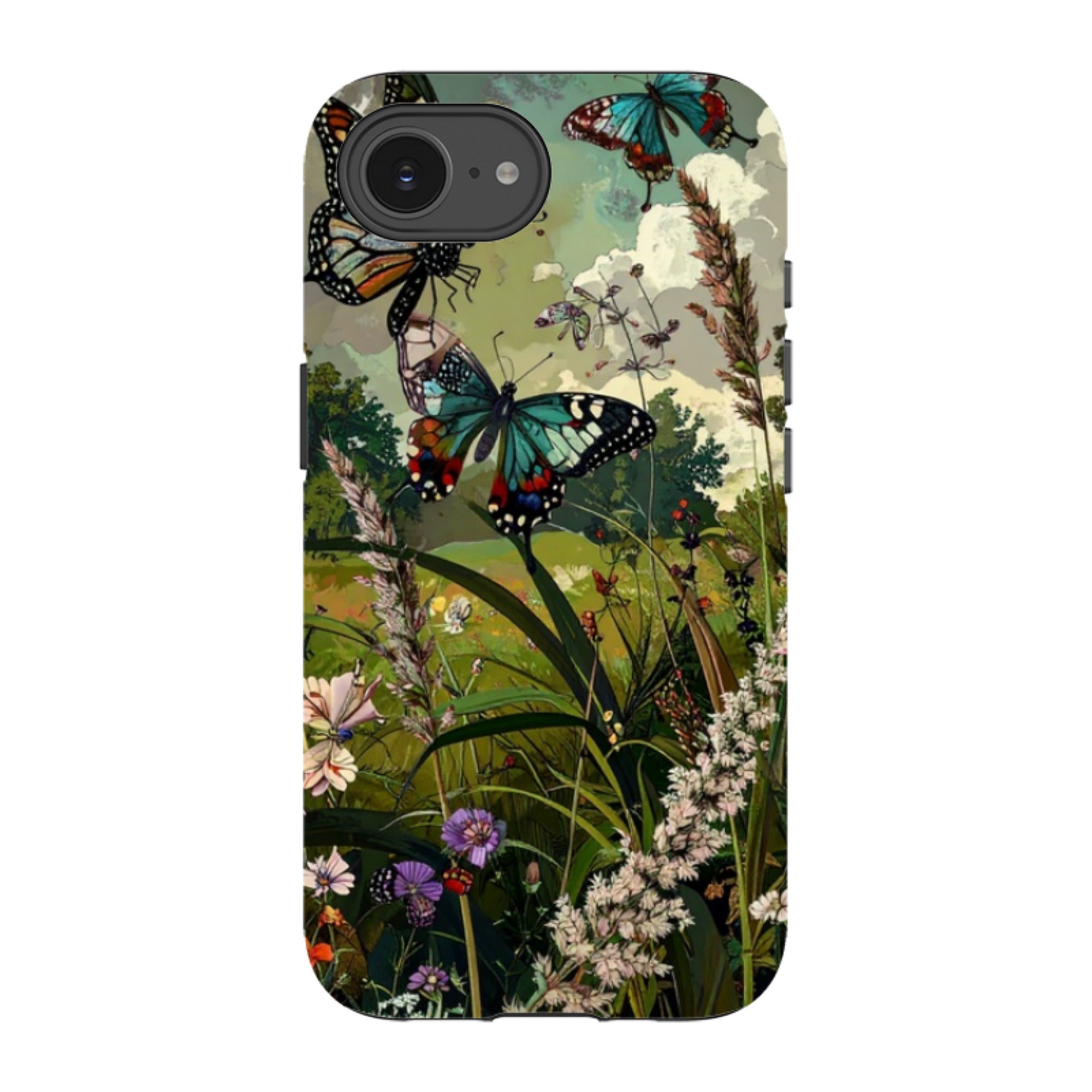 iPhone Tough Case - Green Vyne Tall Grass