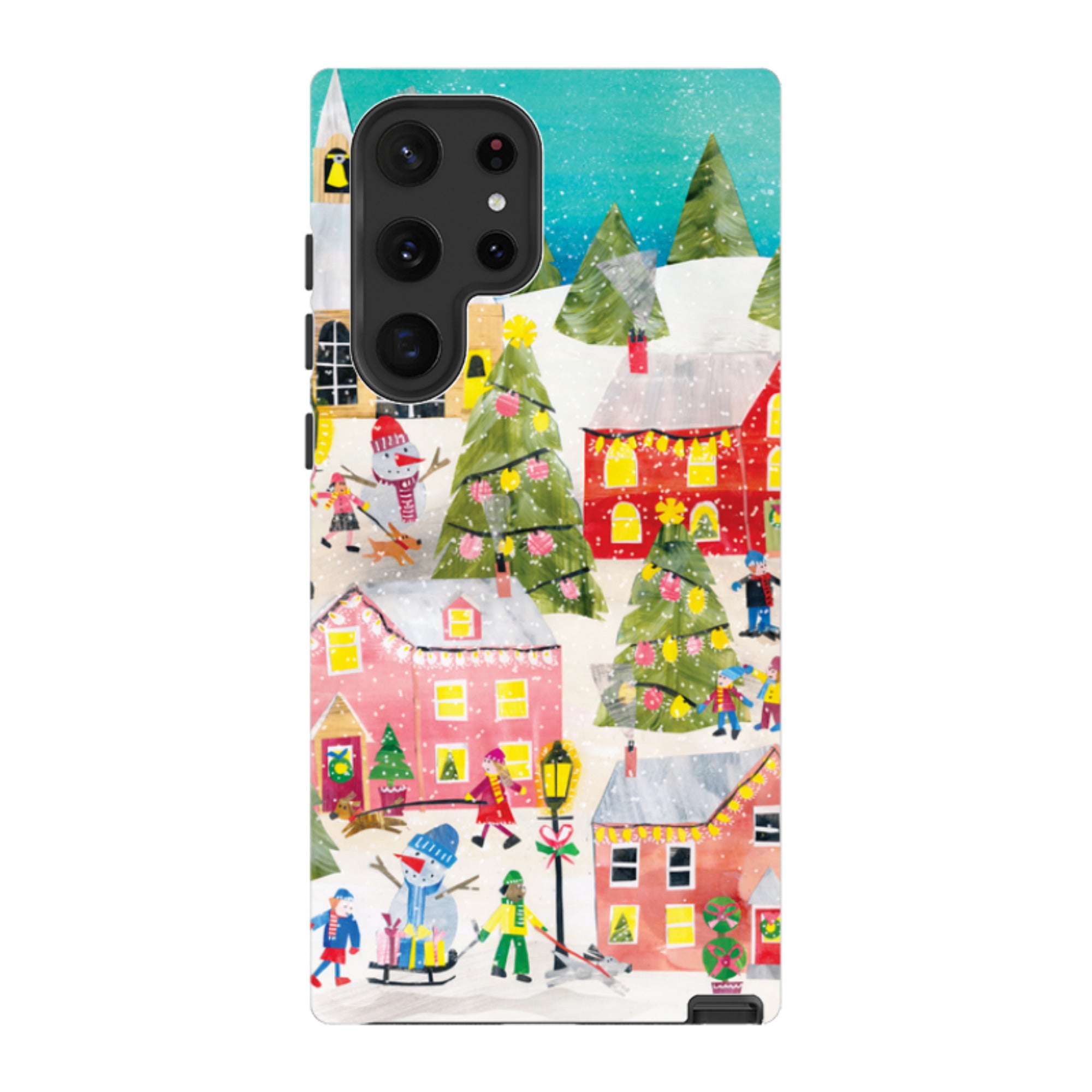 Samsung Tough Case - Winter Village By Tracey English