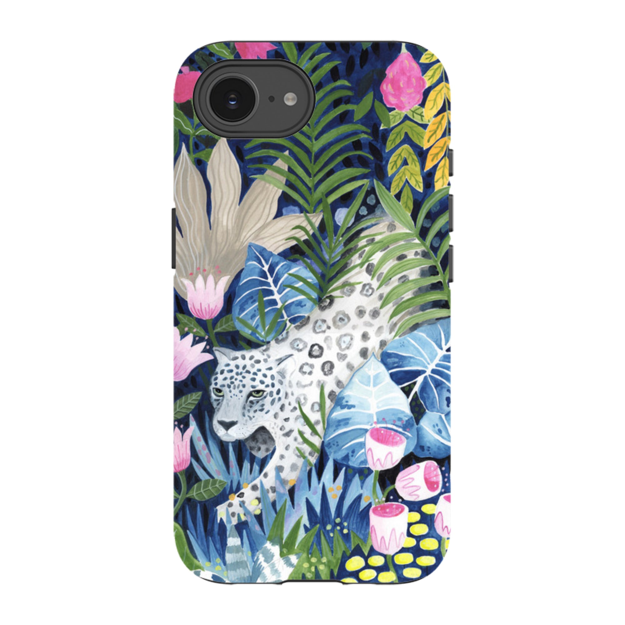 iPhone Tough Case - Prowling Leopard By Bex Parkin