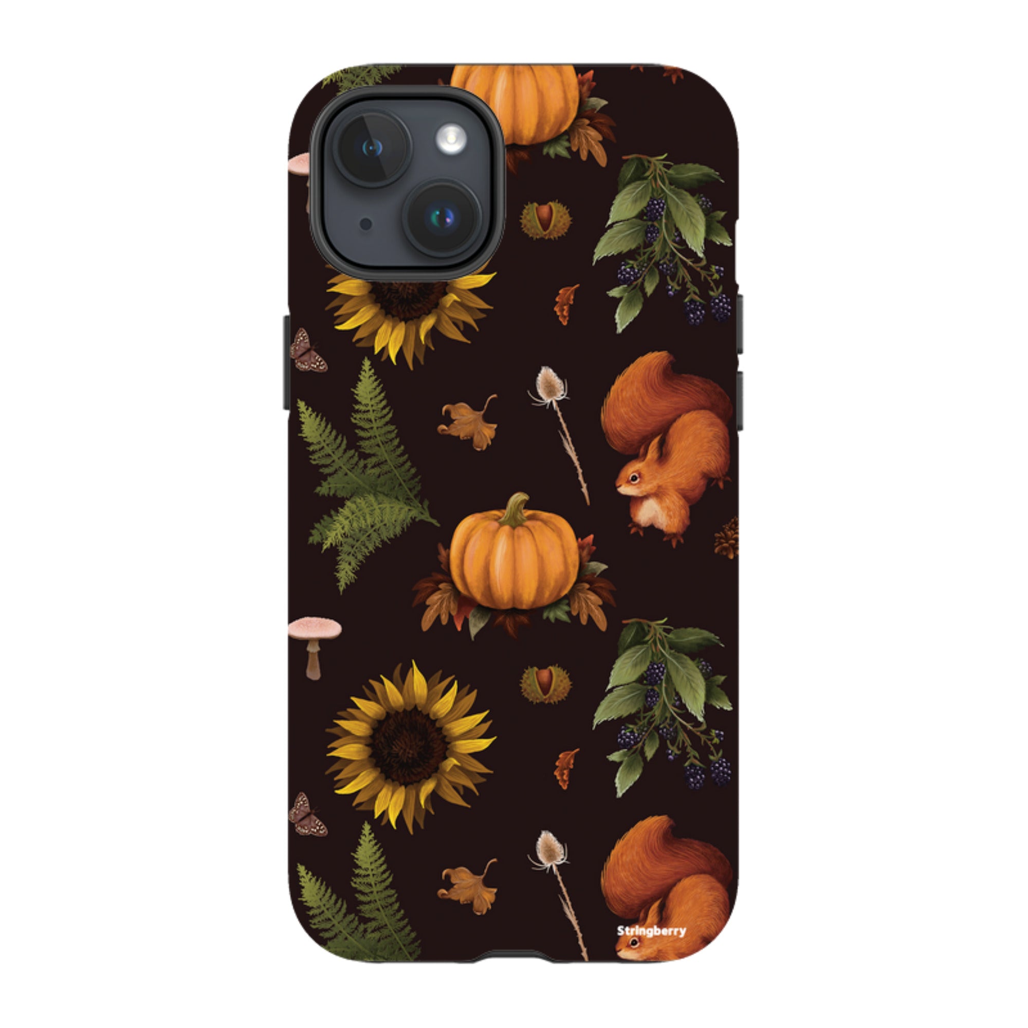 iPhone Tough Case - Autumn Pattern I By Anna Stead