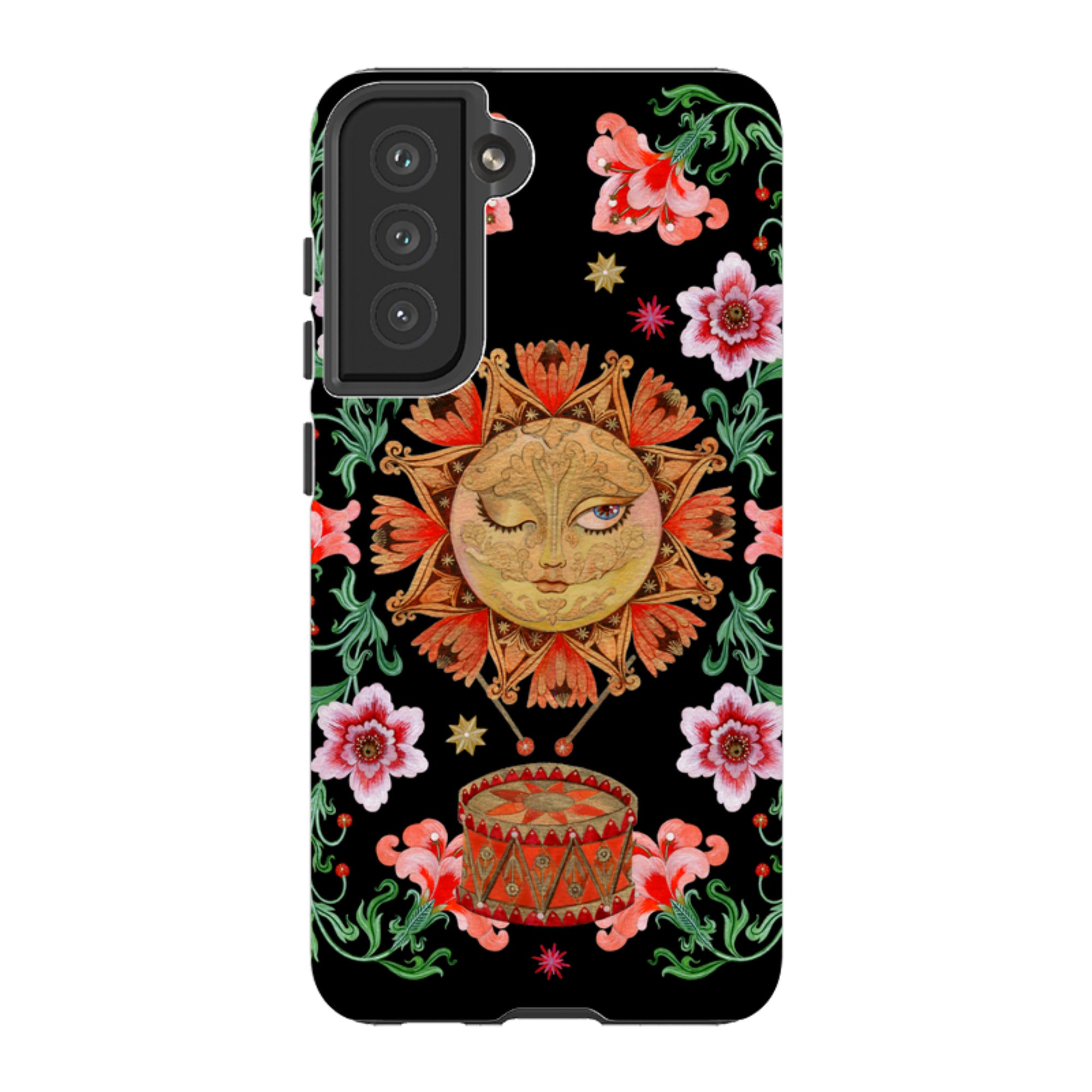 Samsung Tough  Case - Twelve Drummers Drumming By Maria Matos