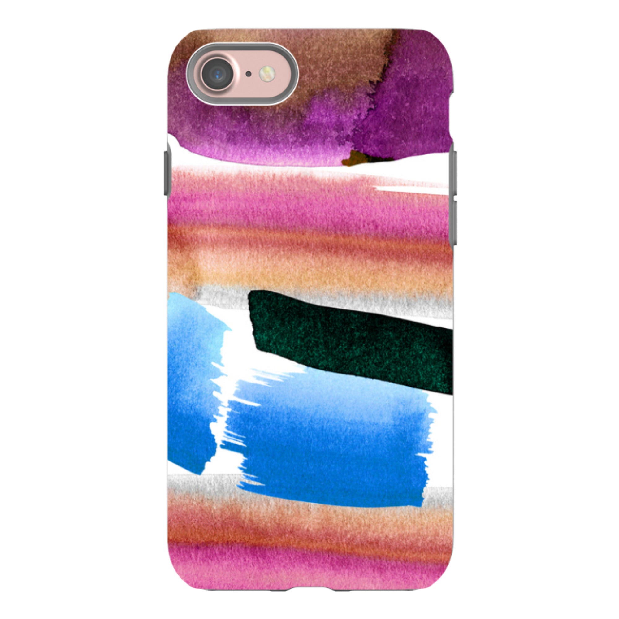 iPhone Tough Case - Sunset Painting By Kitty Joseph