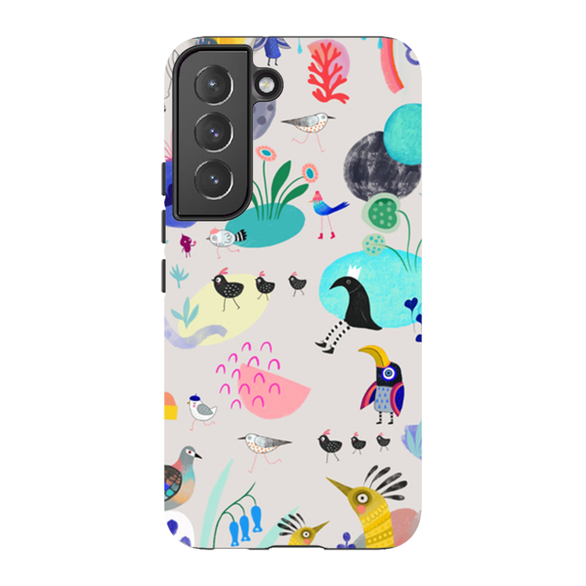 Samsung Tough Case - Crazybird By Mia Underwood