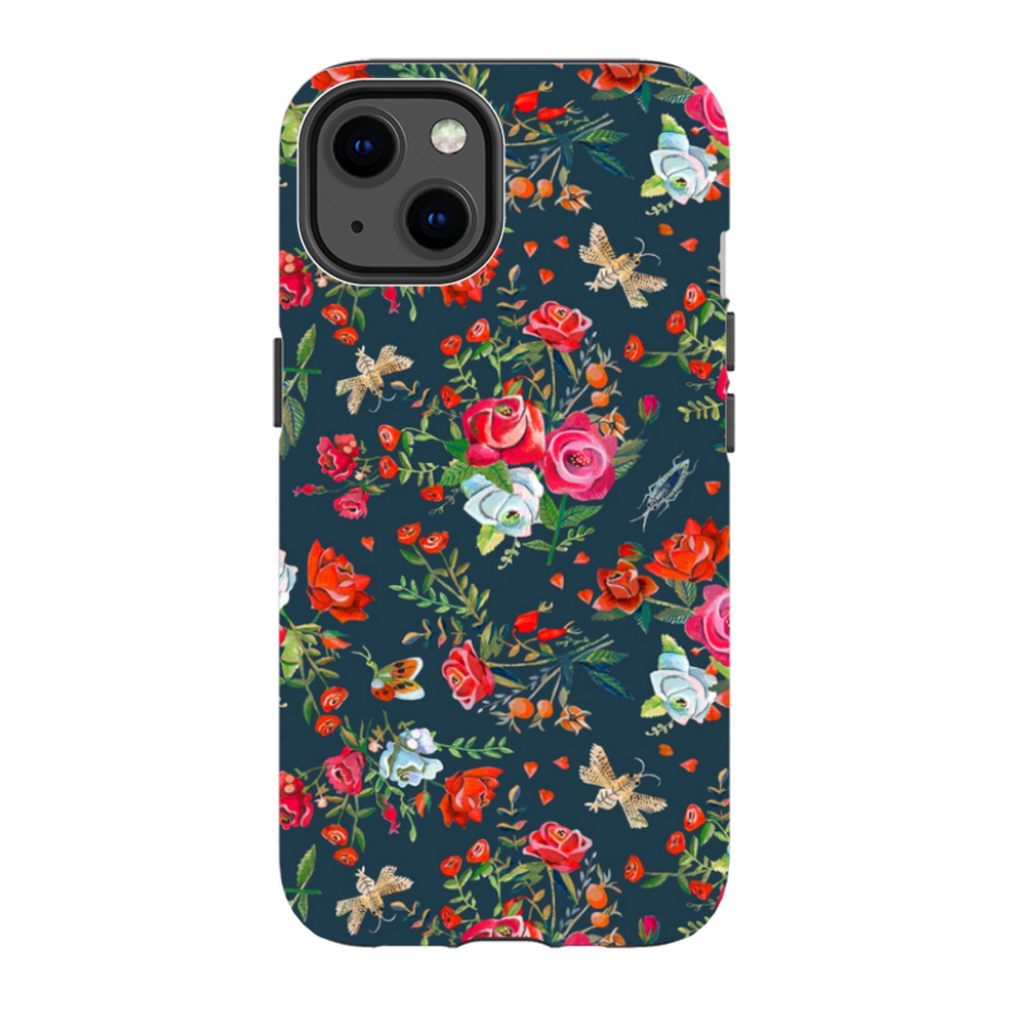 iPhone Tough Case - Blue Roses By Caroline Bonne Muller