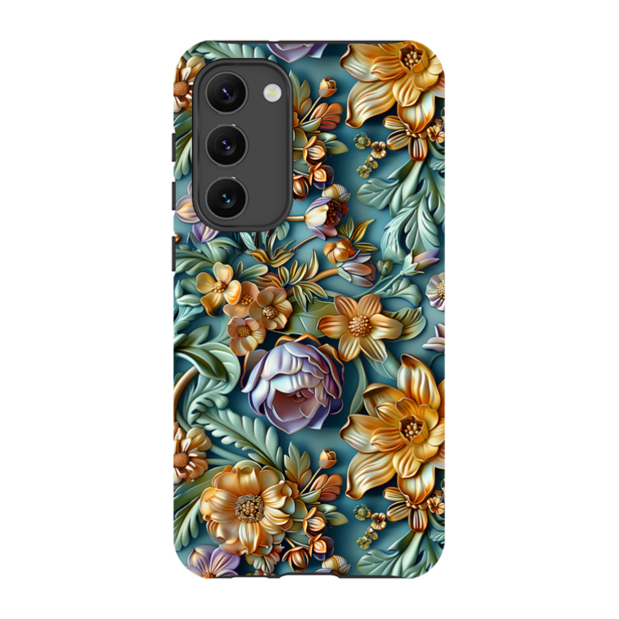 Samsung Tough Case - Sage Floral