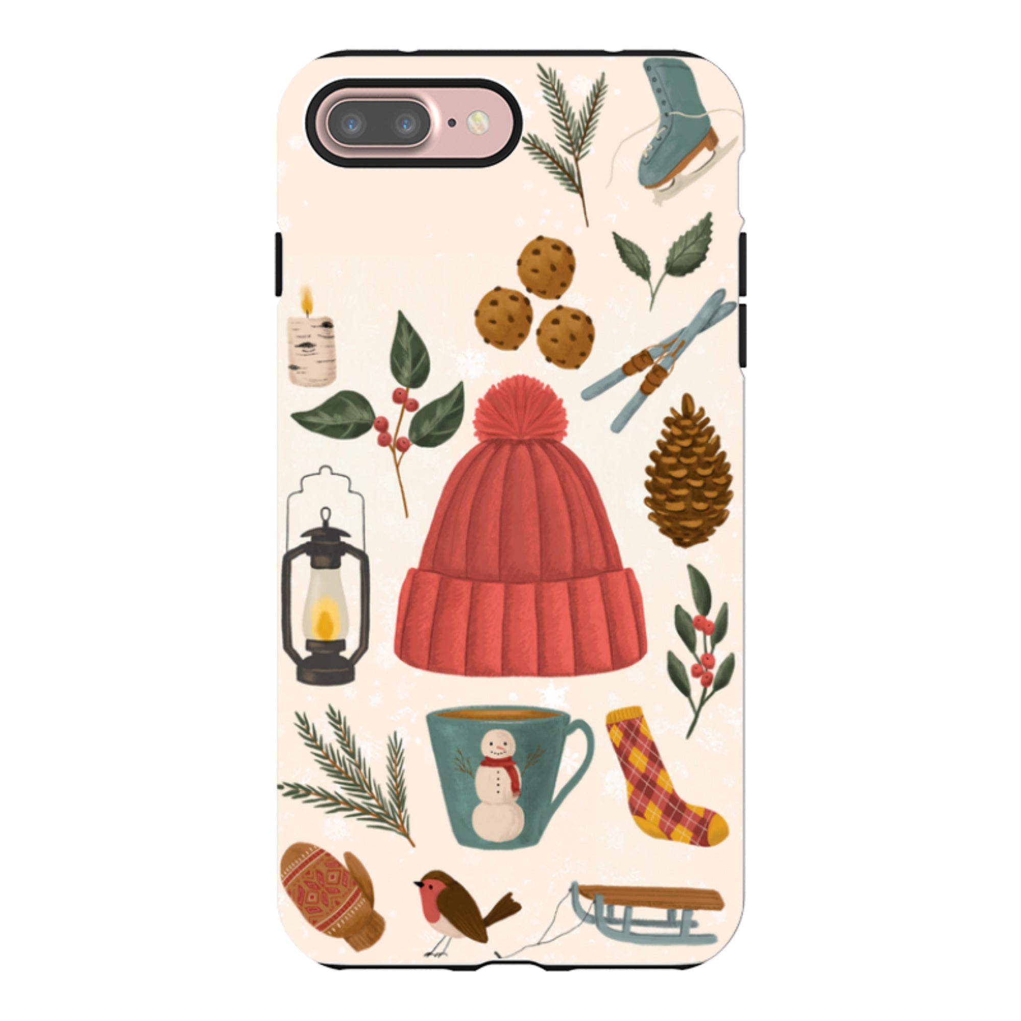 iPhone Tough Case - Winter Hygge By Abby Jacobs
