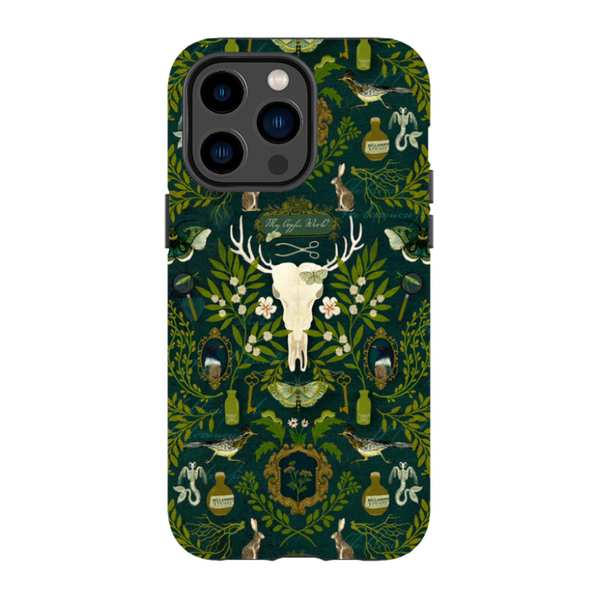 iPhone Tough Case - Orphic Forest By Katherine Quinn