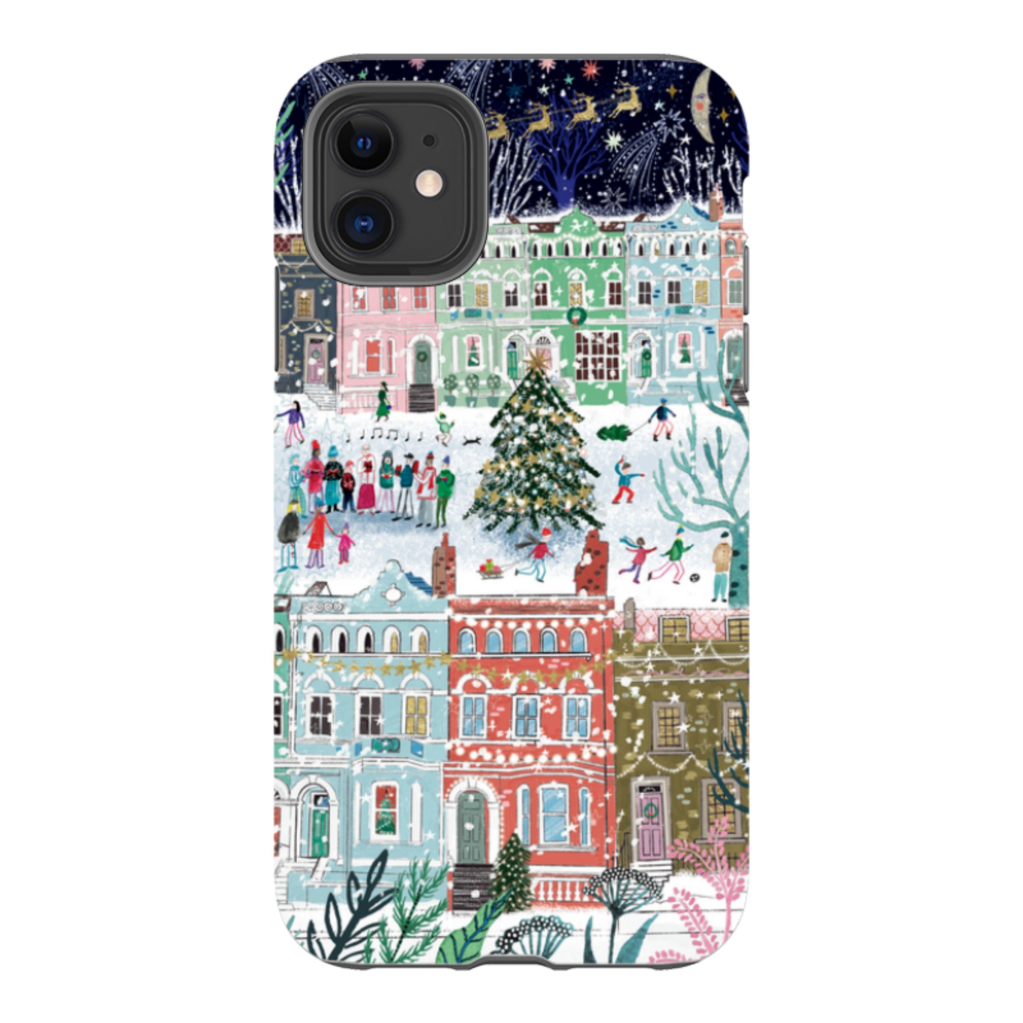 iPhone Tough Case - Winter In Notting Hill By Emma Frances Grant