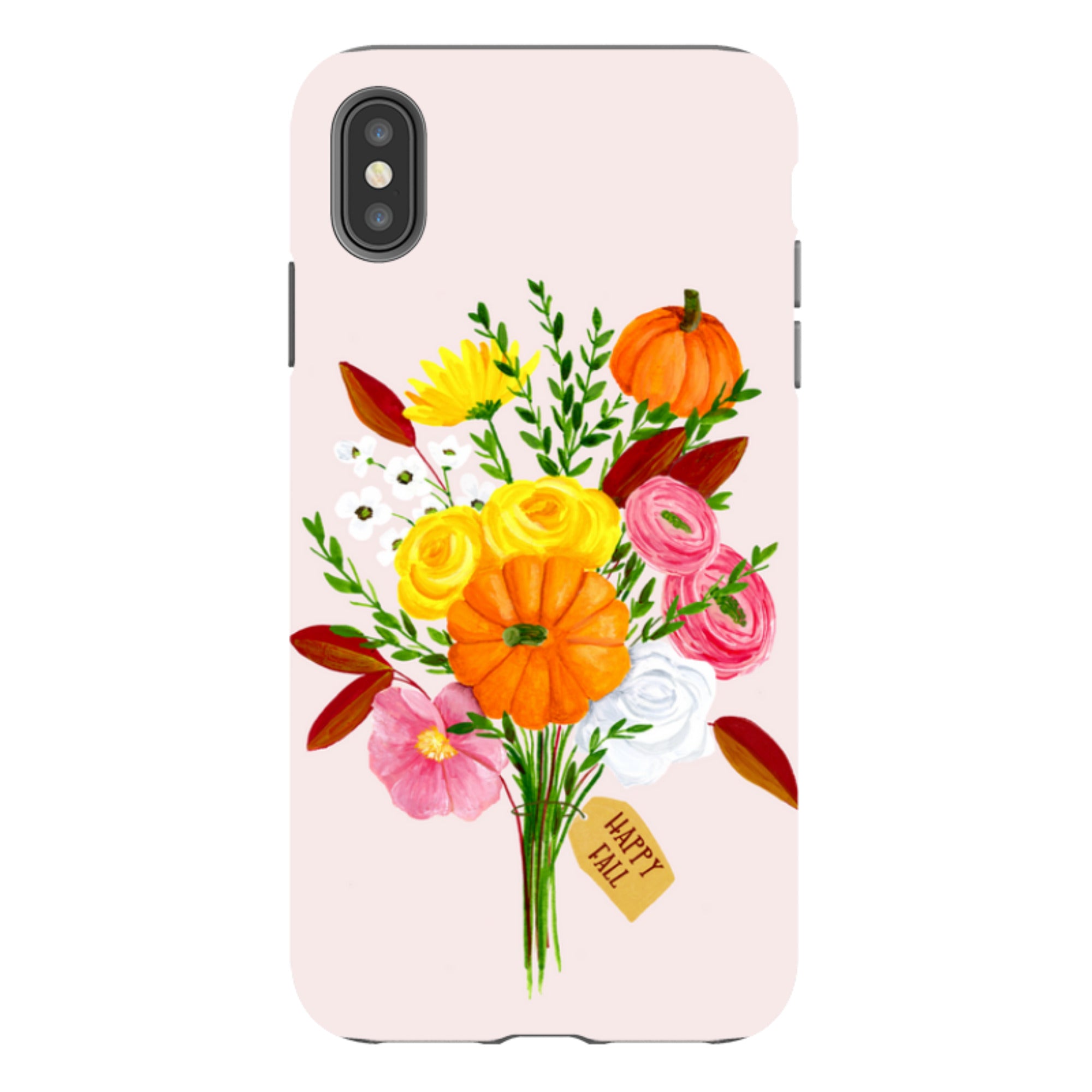 iPhone Tough Case - Happy Fall Florals By Abby Jacobs
