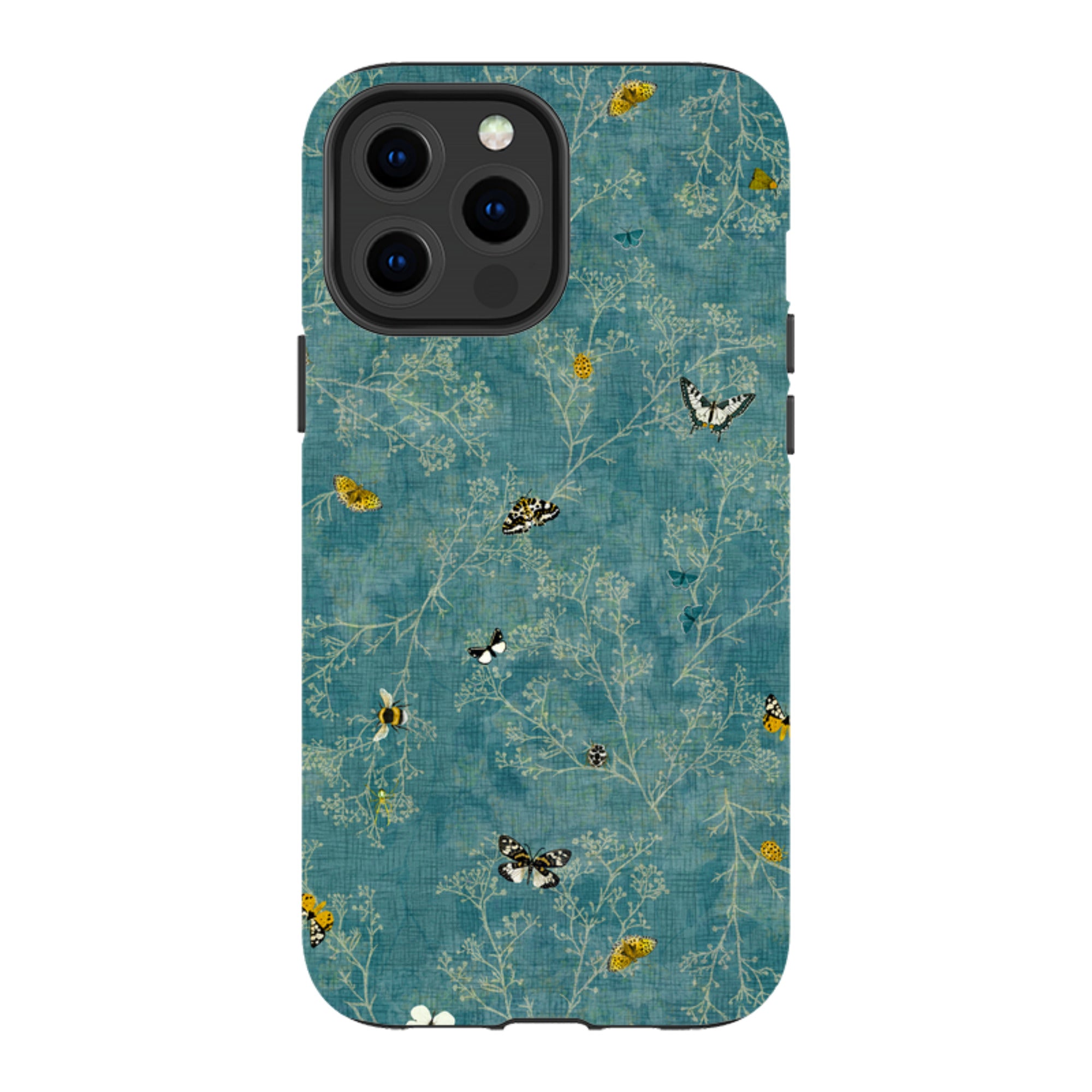 iPhone MagSafe Tough Case - Chinoiserie Garden Soft Sage By Katherine Quinn
