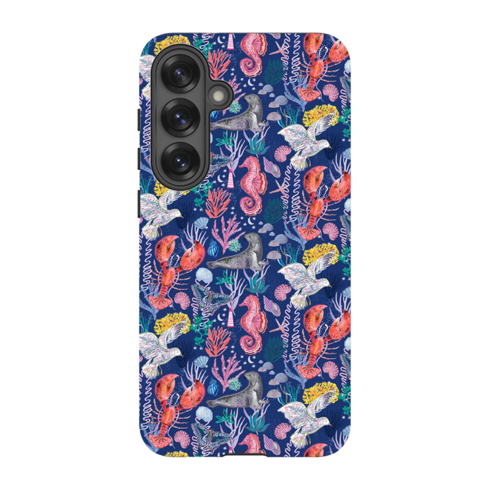 Samsung Tough  Case - Coastline Pattern C By Emma Frances Grant