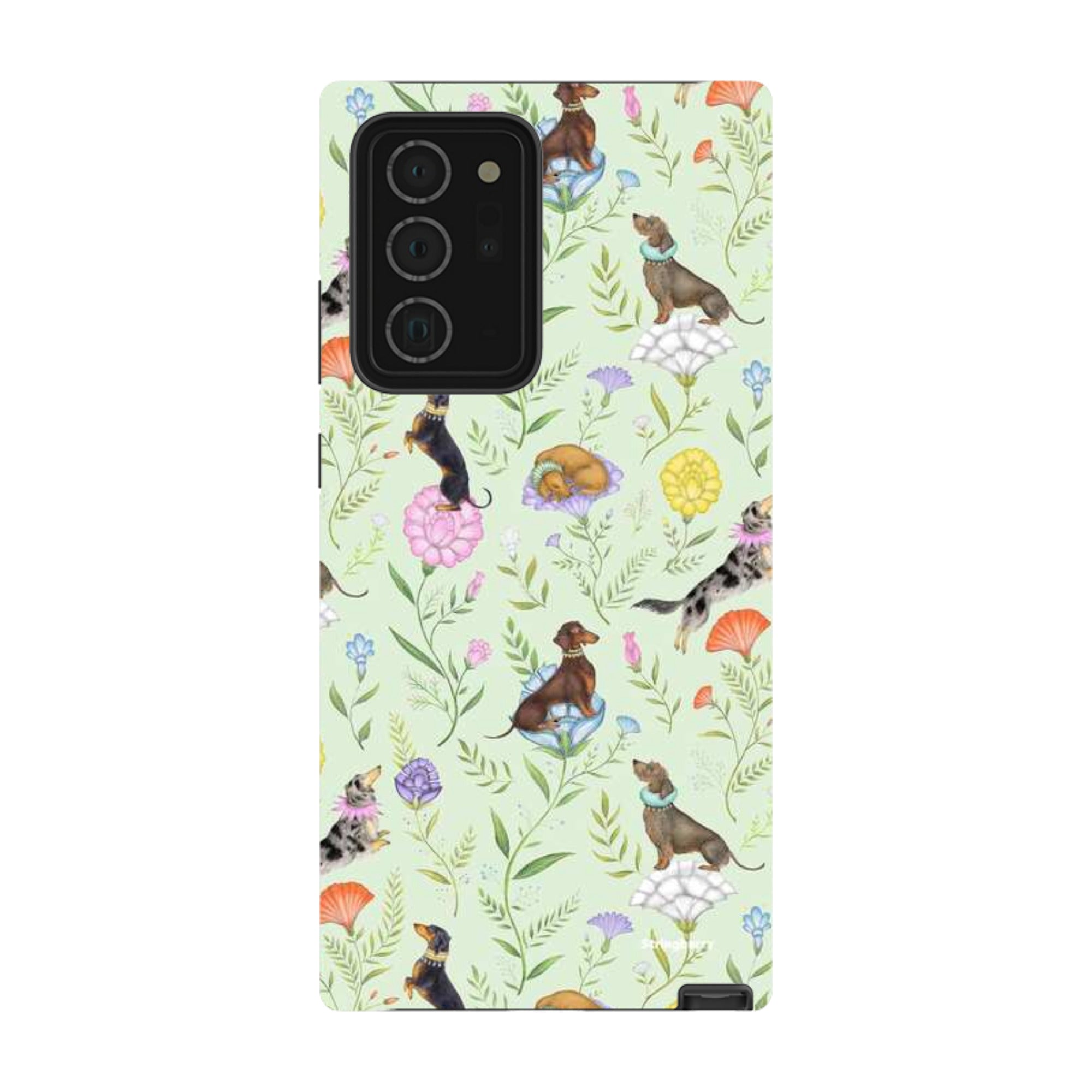 Samsung Tough Case - Doxy Day Afternoon Pistachio By Catherine Rowe