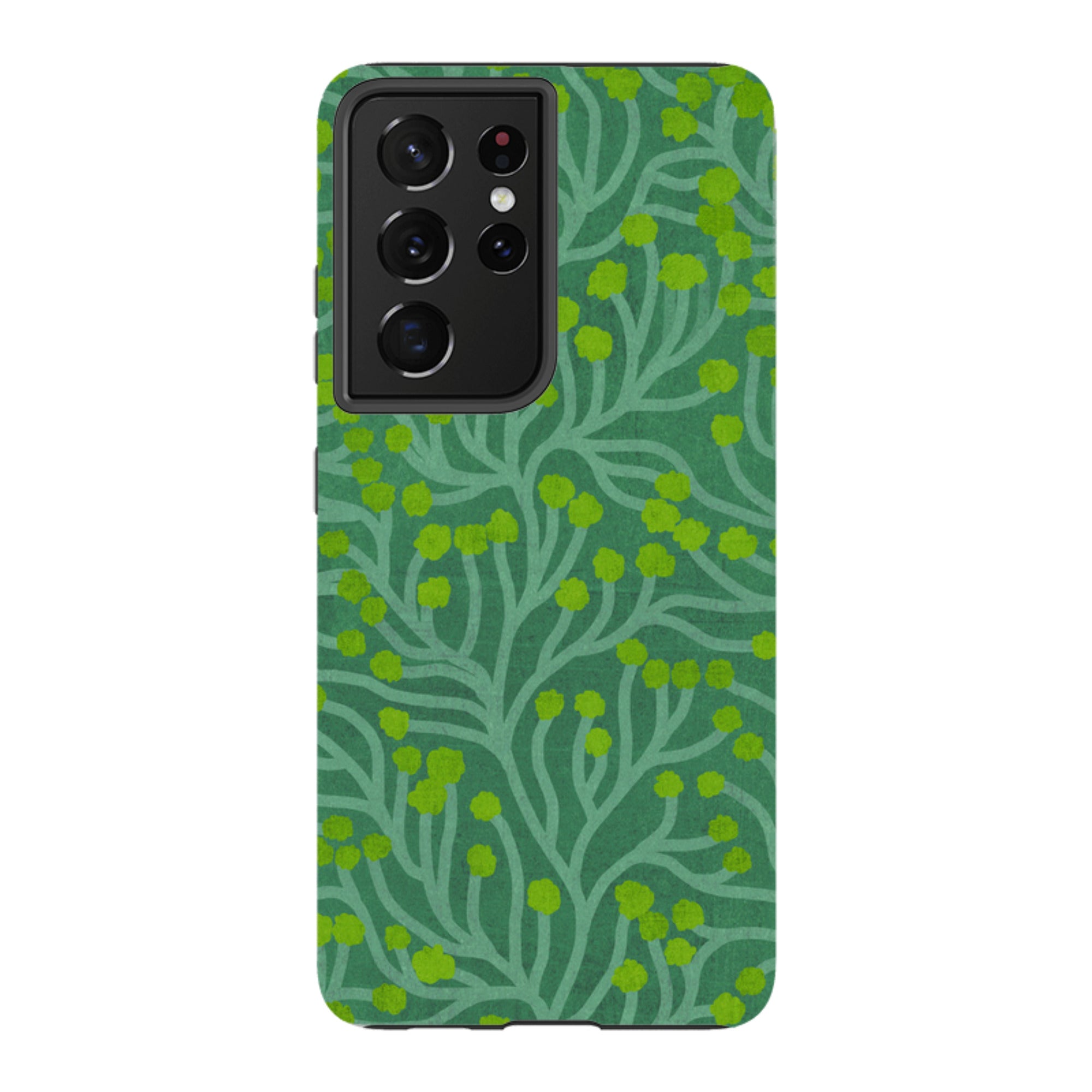 Samsung Tough Case - Vine Green And Teal By Katherine Quinn