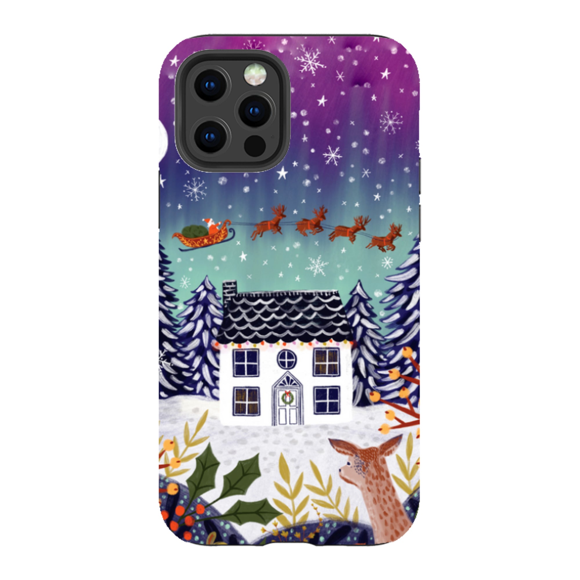 iPhone Tough Case - Night Before Christmas By Lee Foster Wilson