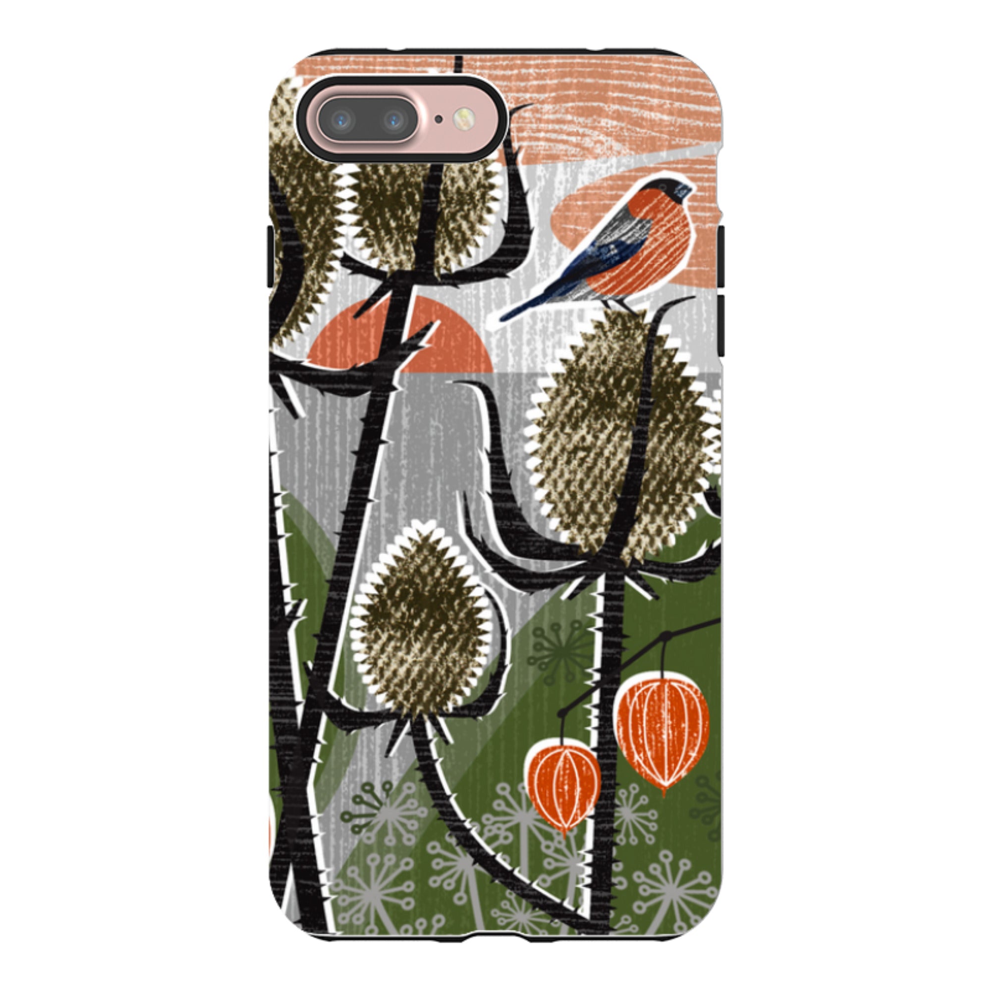 iPhone Tough Case - Thistle By Liane Payne