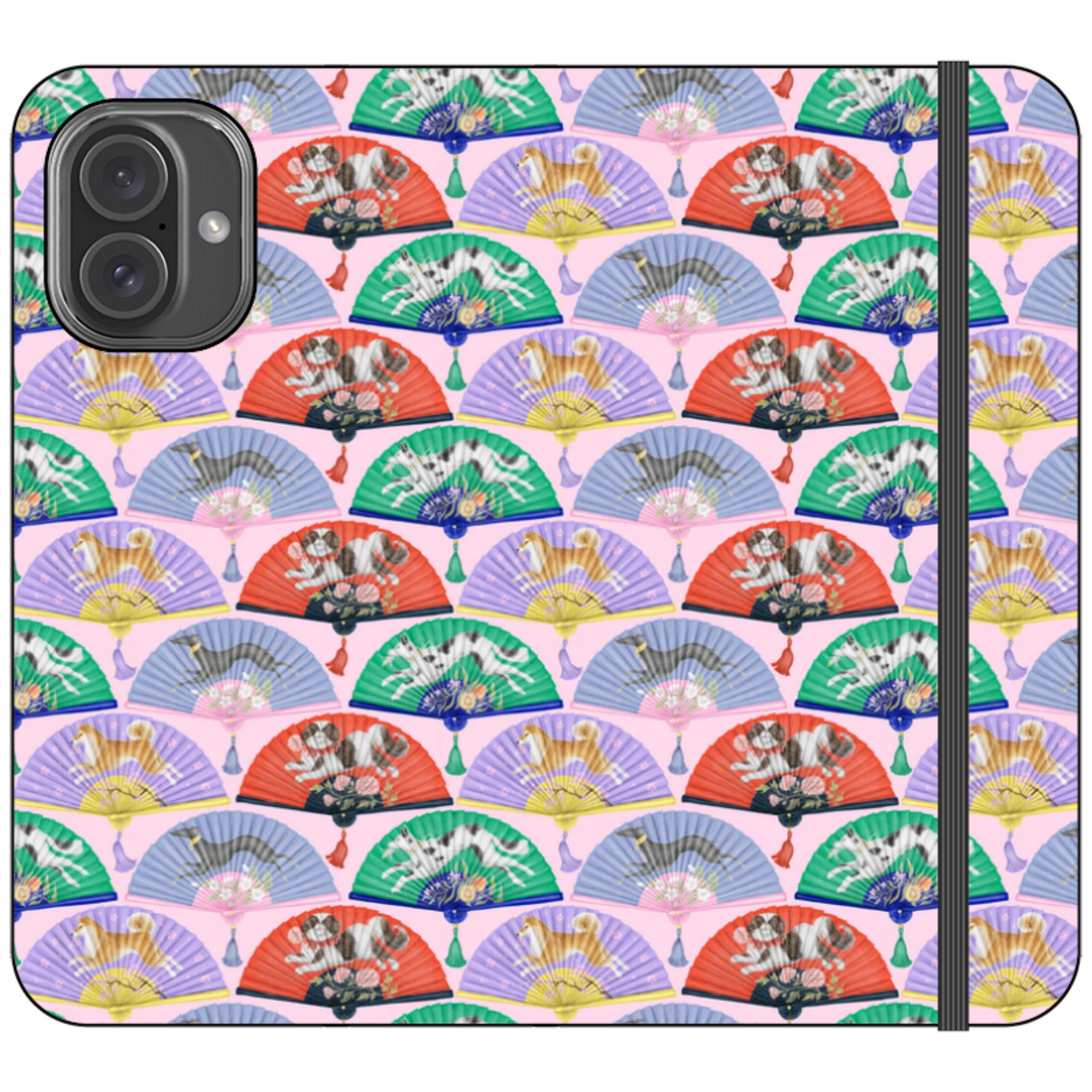Dog Fan Wallet Case By Catherine Rowe