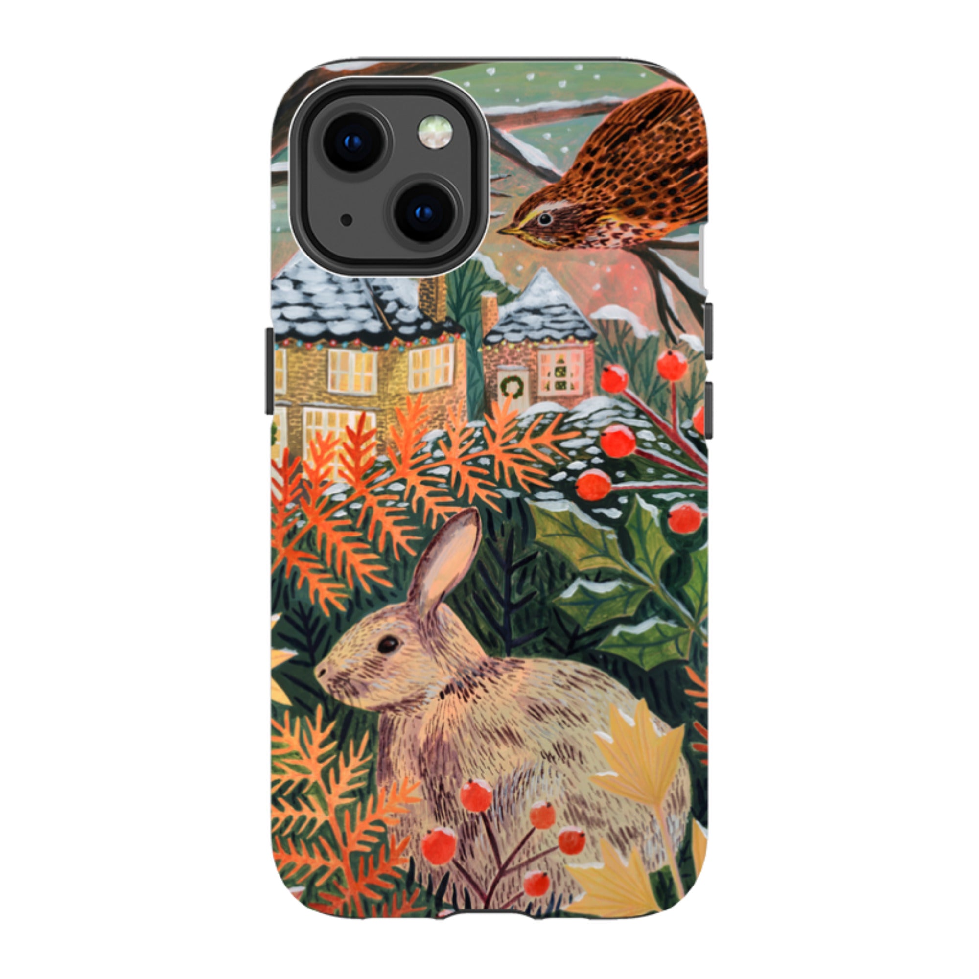 iPhone Tough Case - Rabbit By Lee Foster Wilson