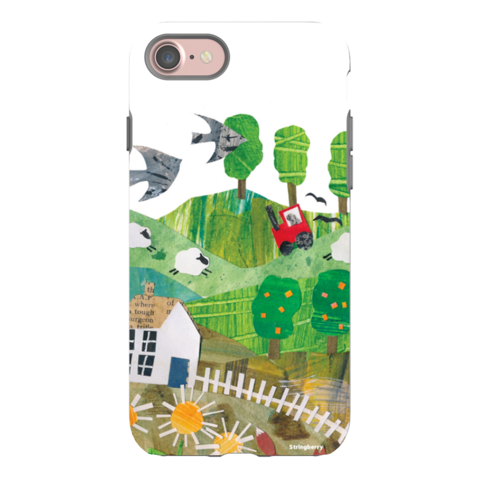 iPhone Tough Case - Countryscape IV By Tracey English