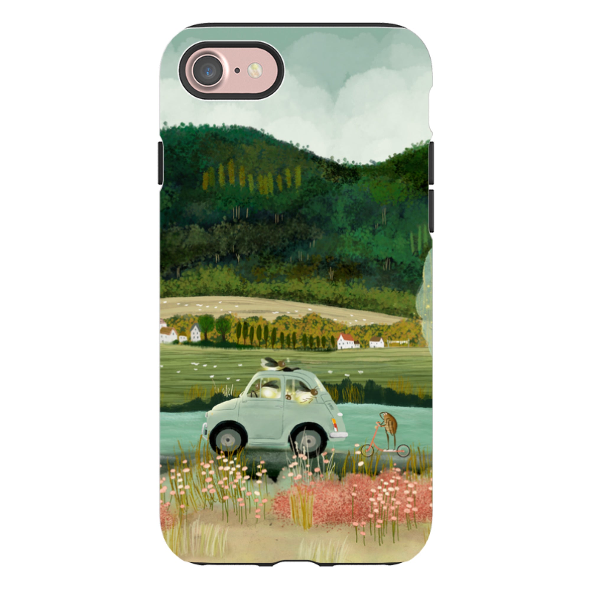 iPhone Tough Case - Lightening Bugs By Katherine Quinn