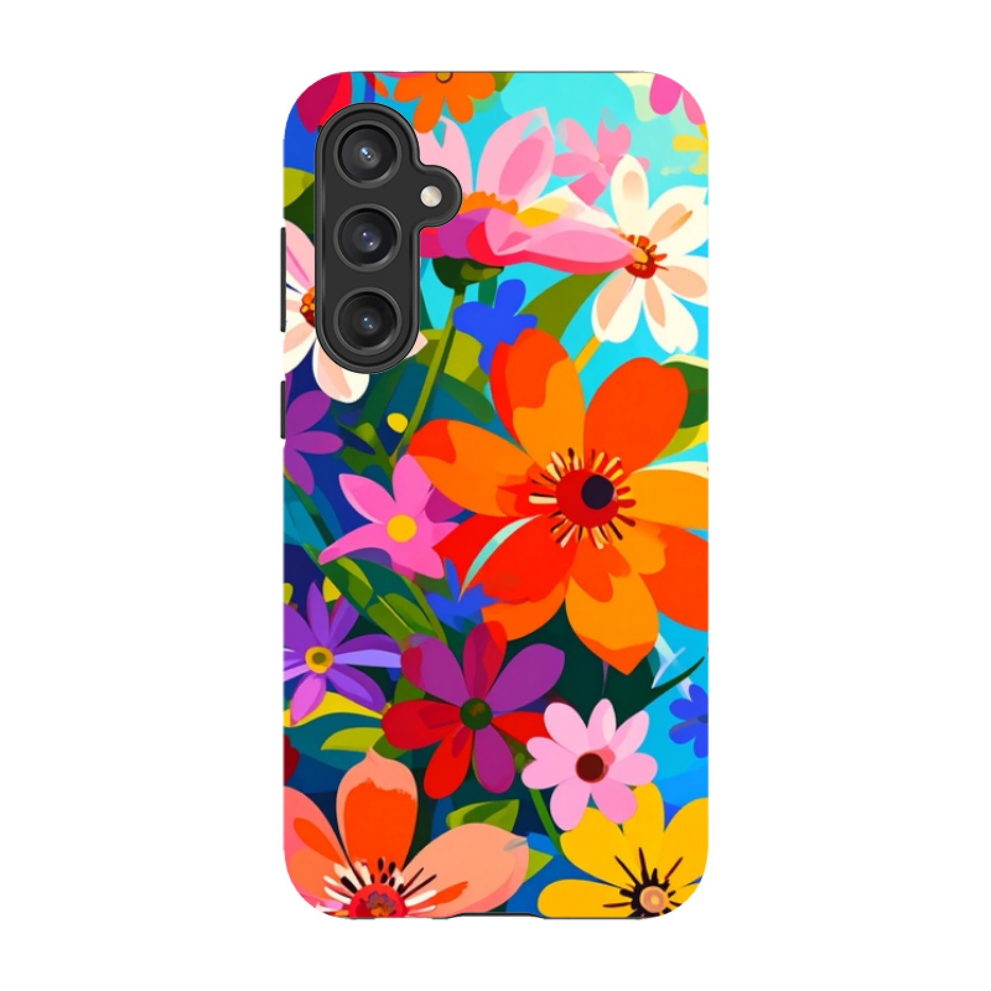 Samsung Tough Case - Rainbow Floral