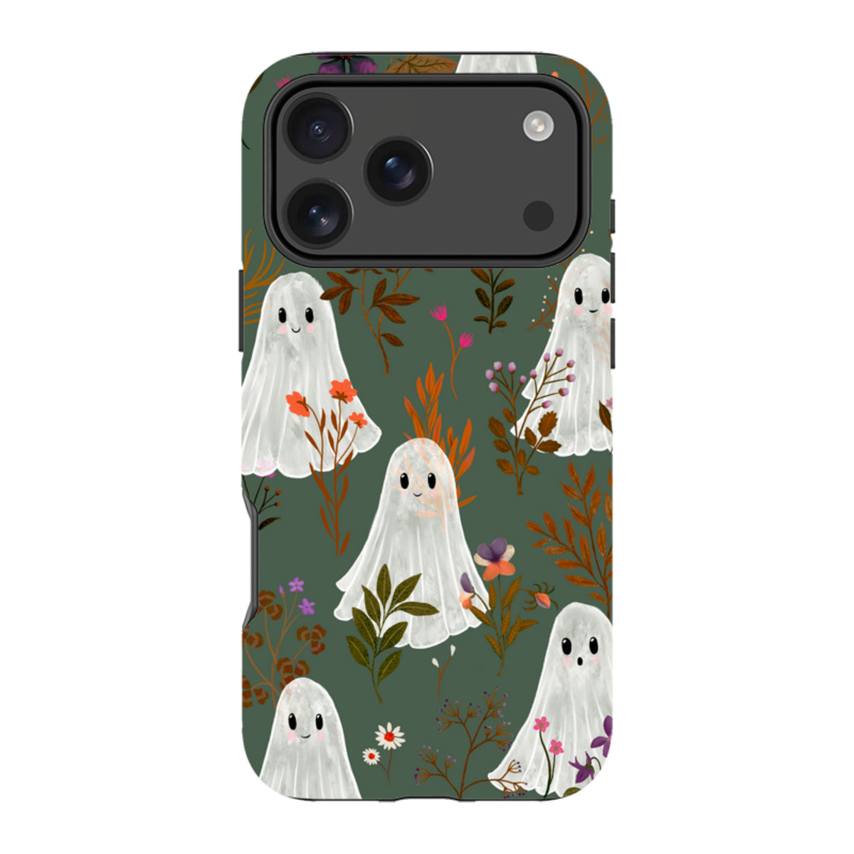 iPhone Tough Case - Ghost in the Garden - Pine By Katherine Quinn